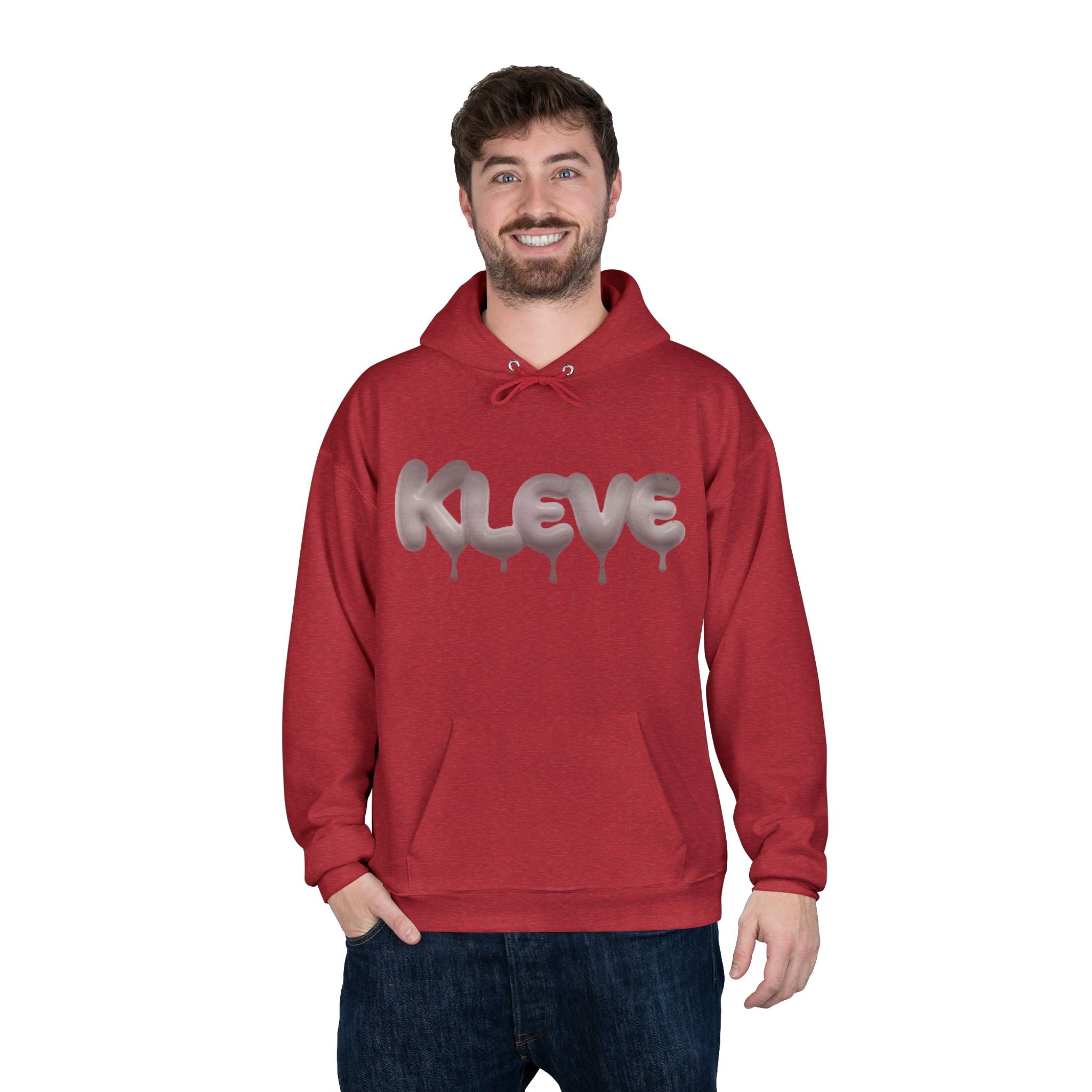 Kleve Drip Logo Hoodie — Streetwear Graphic Pullover