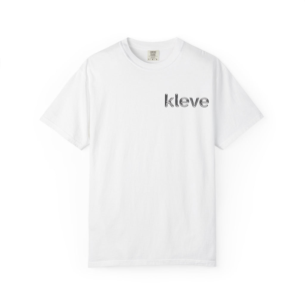 Kleve Minimal Logo T-Shirt — Small Chest Text Tee