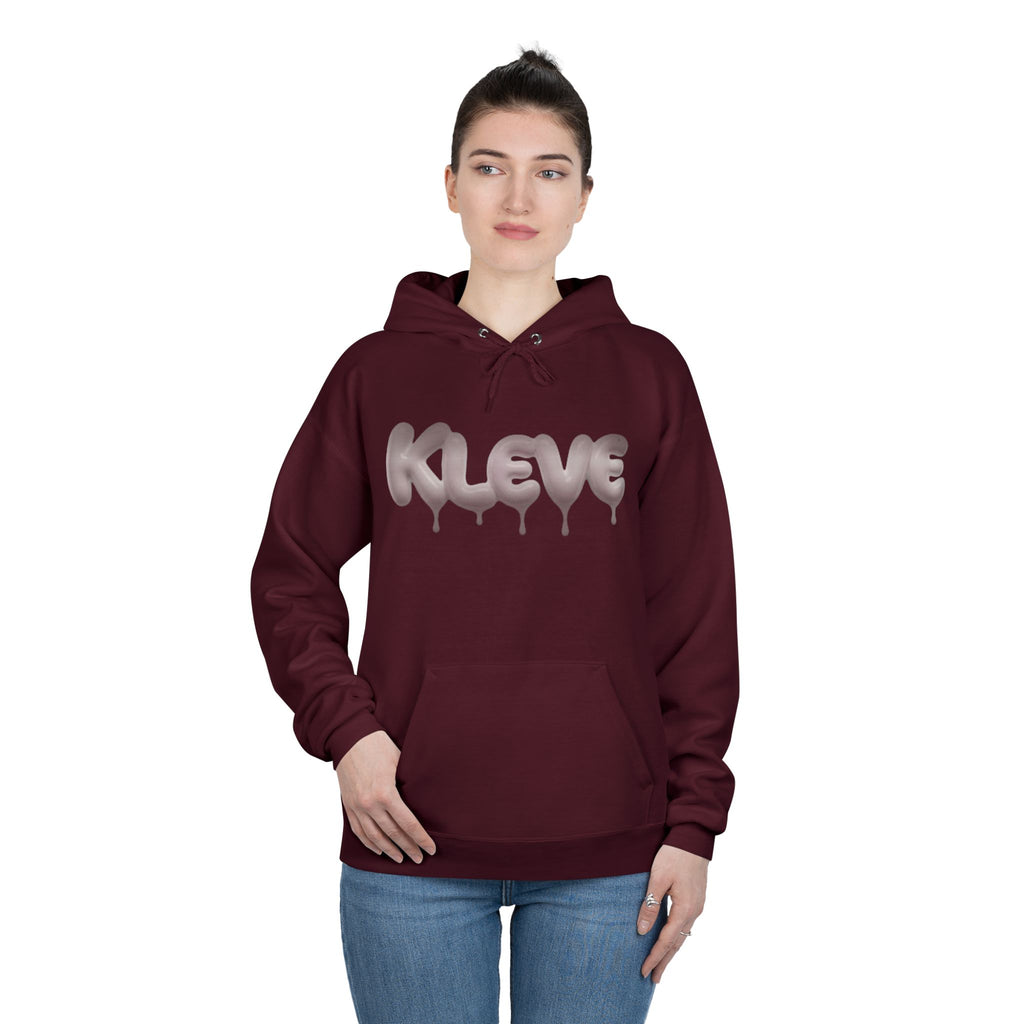 Kleve Drip Logo Hoodie — Streetwear Graphic Pullover