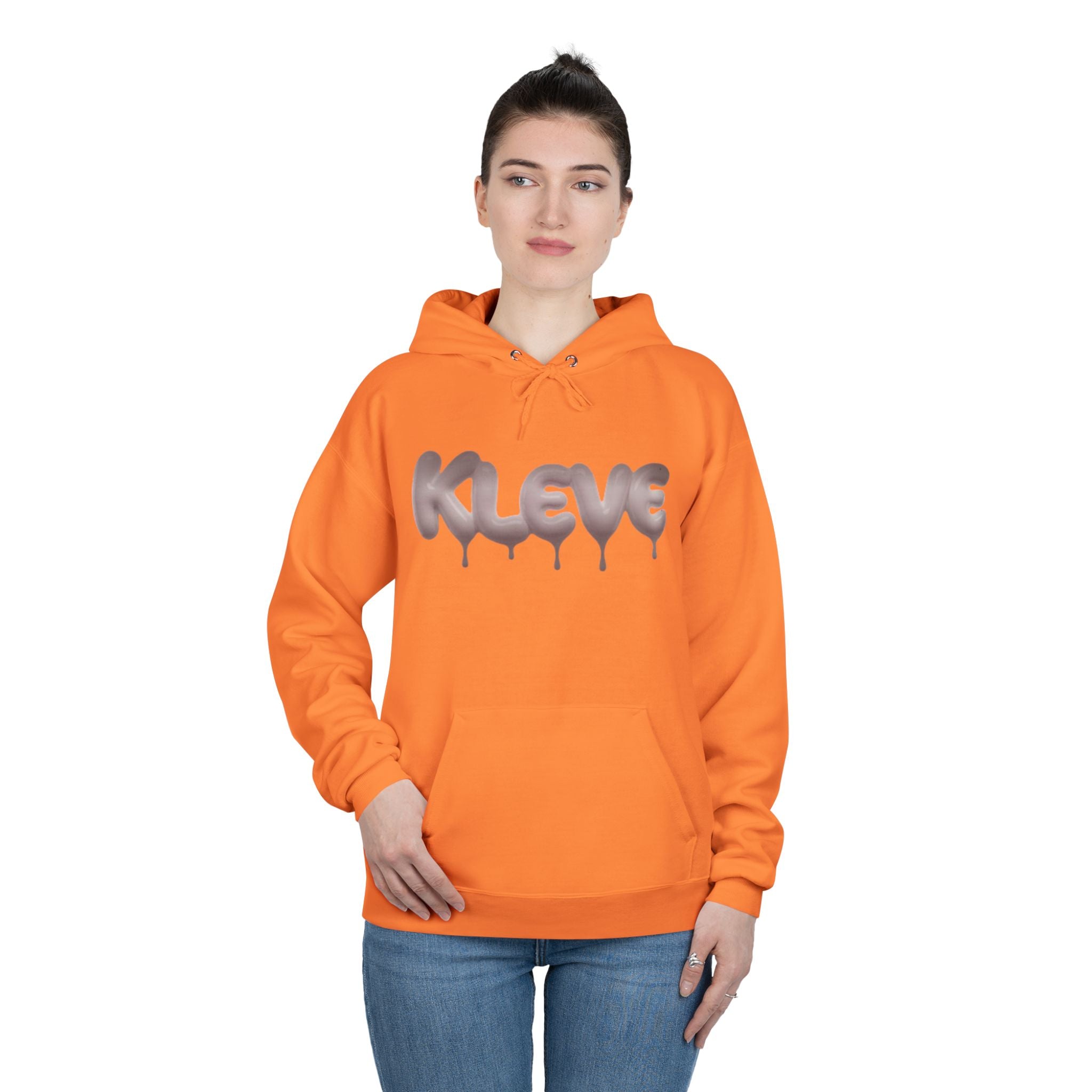 Kleve Drip Logo Hoodie — Streetwear Graphic Pullover