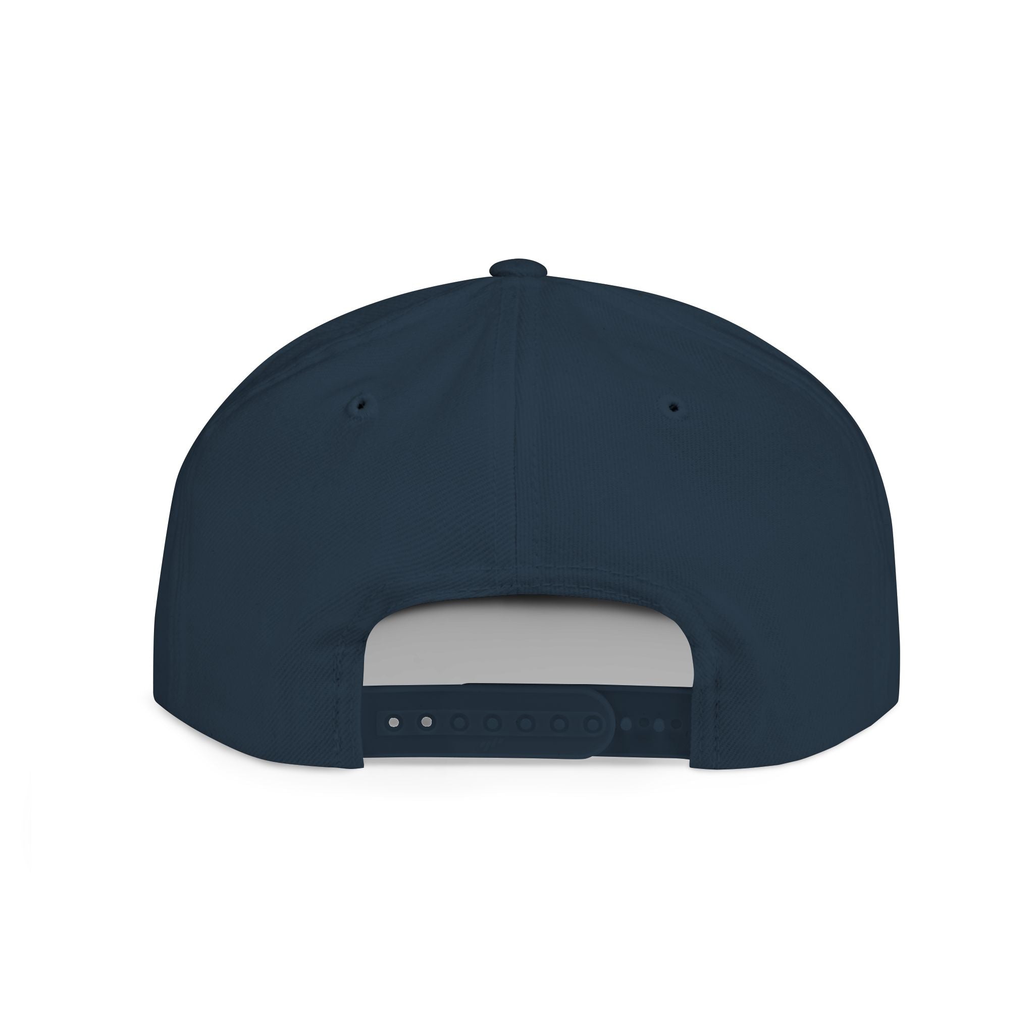 Snapback Hat — Minimal 'KLEVE' Embroidered Flat Bill Cap