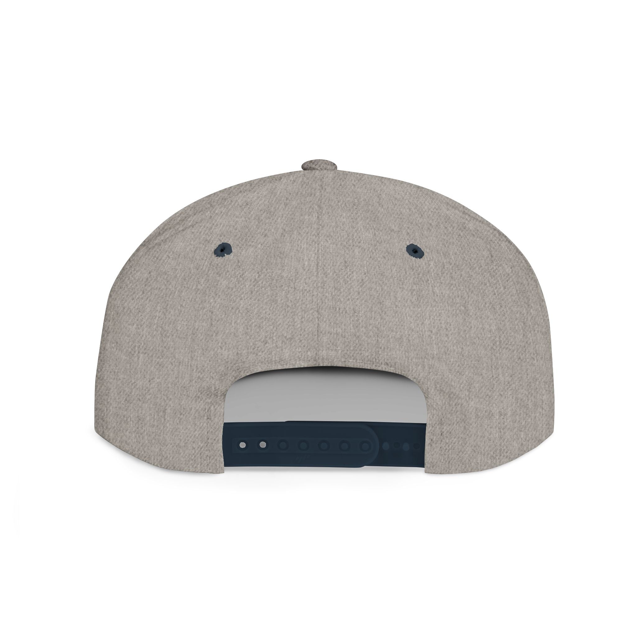 Snapback Hat — Minimal 'KLEVE' Embroidered Flat Bill Cap