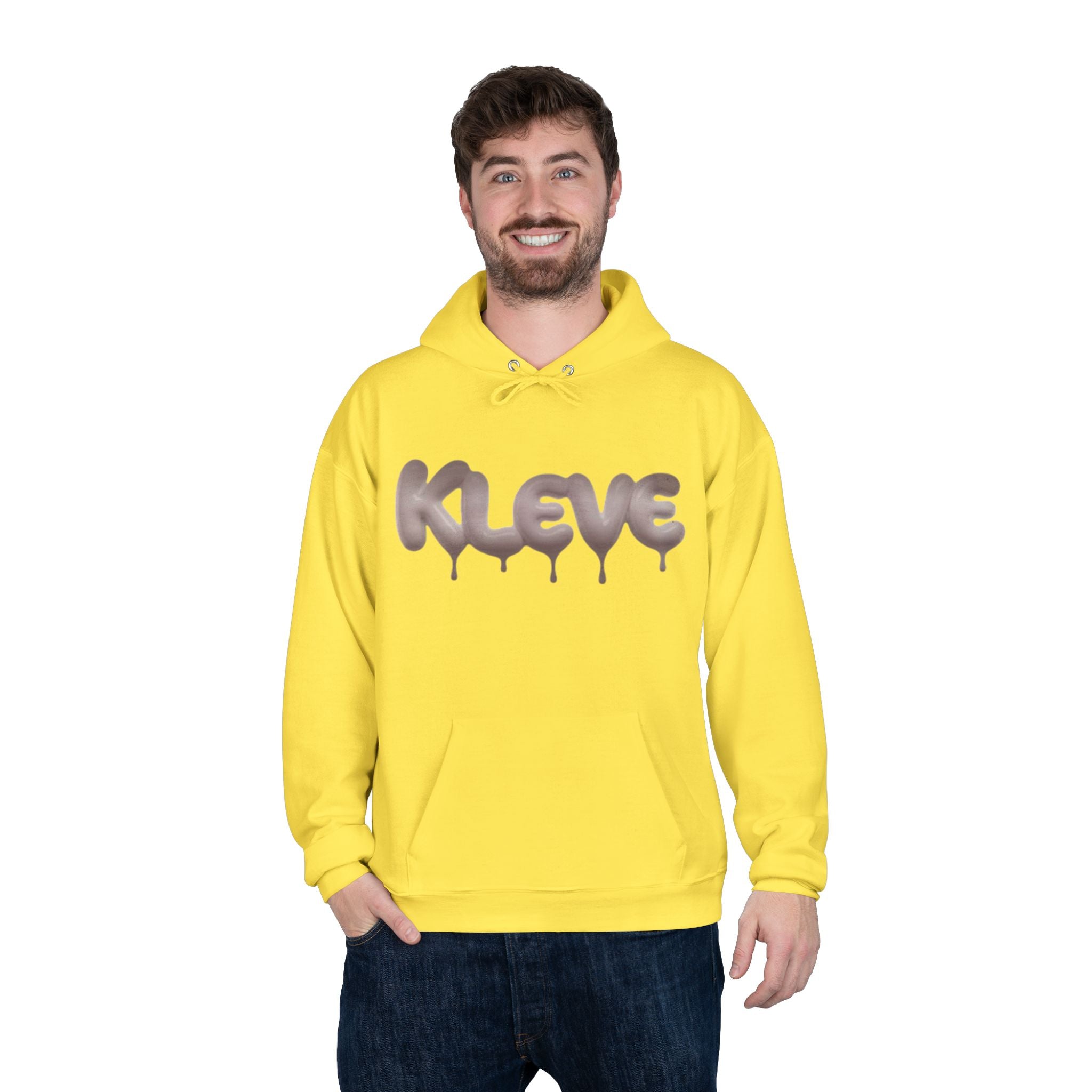 Kleve Drip Logo Hoodie — Streetwear Graphic Pullover