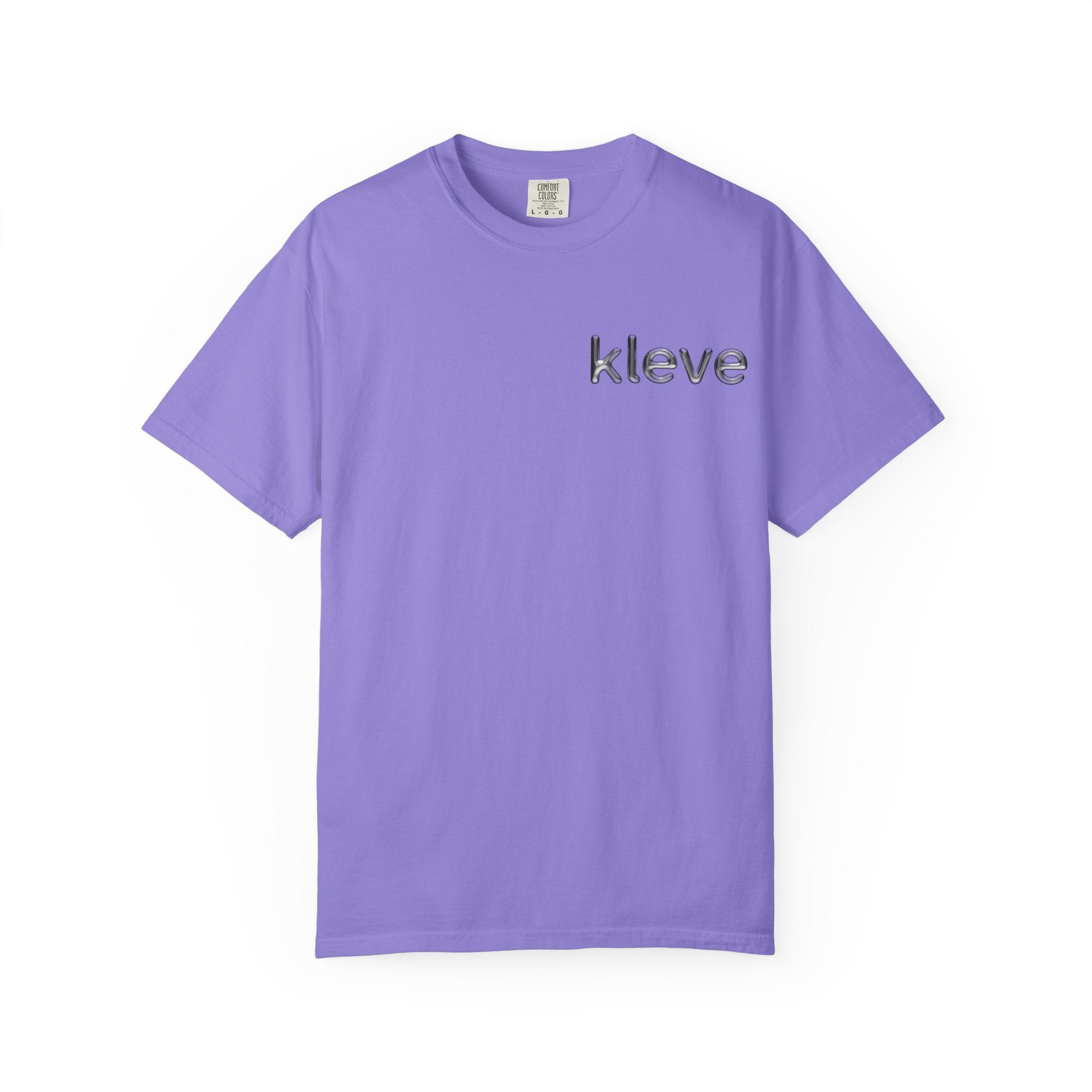 Kleve Minimal Logo T-Shirt — Small Chest Text Tee