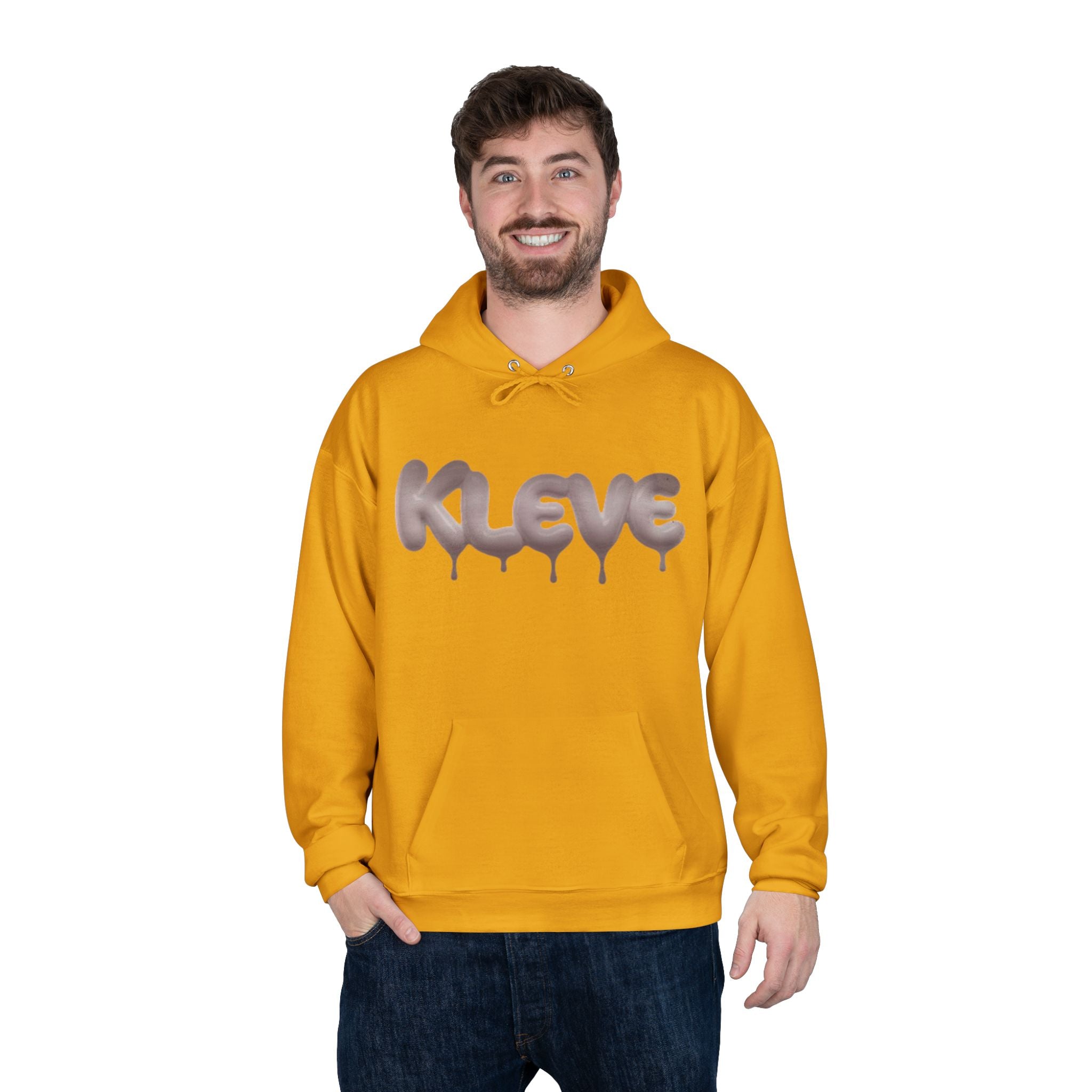 Kleve Drip Logo Hoodie — Streetwear Graphic Pullover