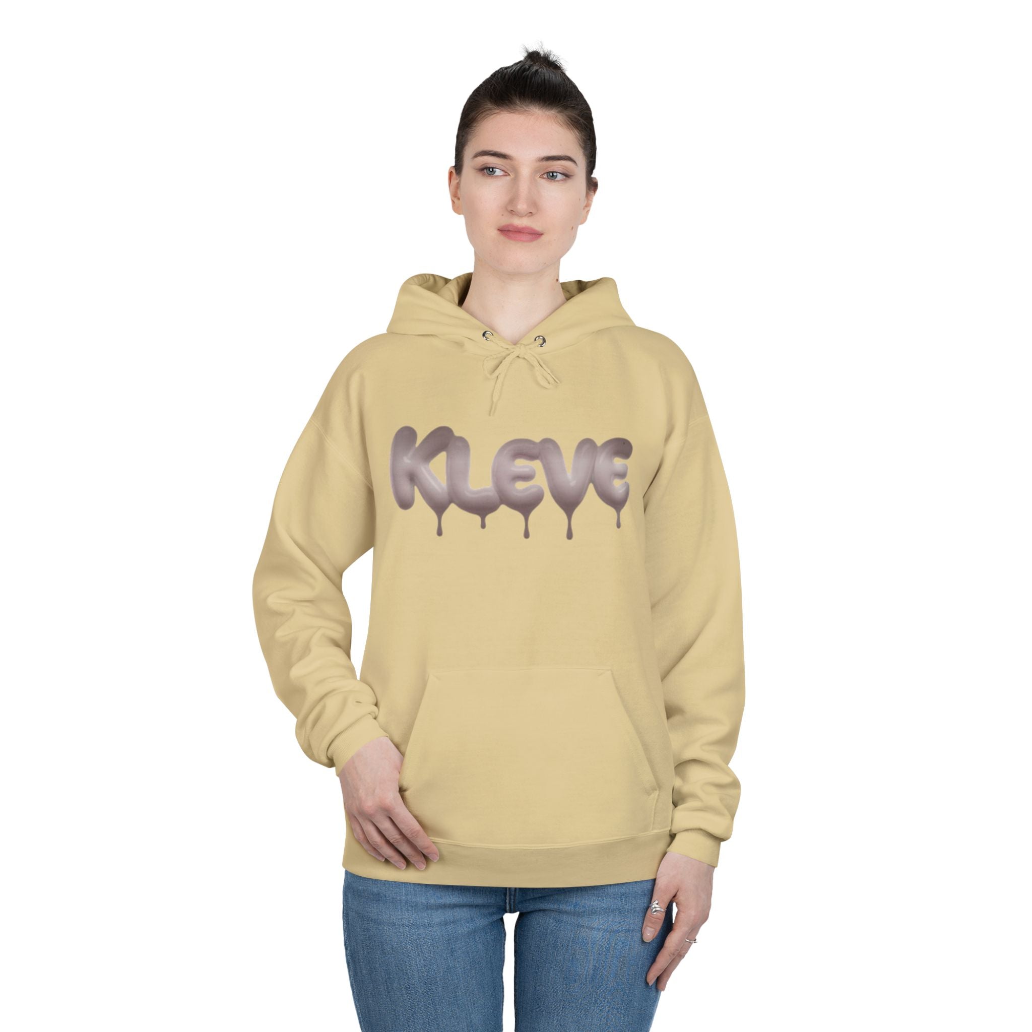Kleve Drip Logo Hoodie — Streetwear Graphic Pullover