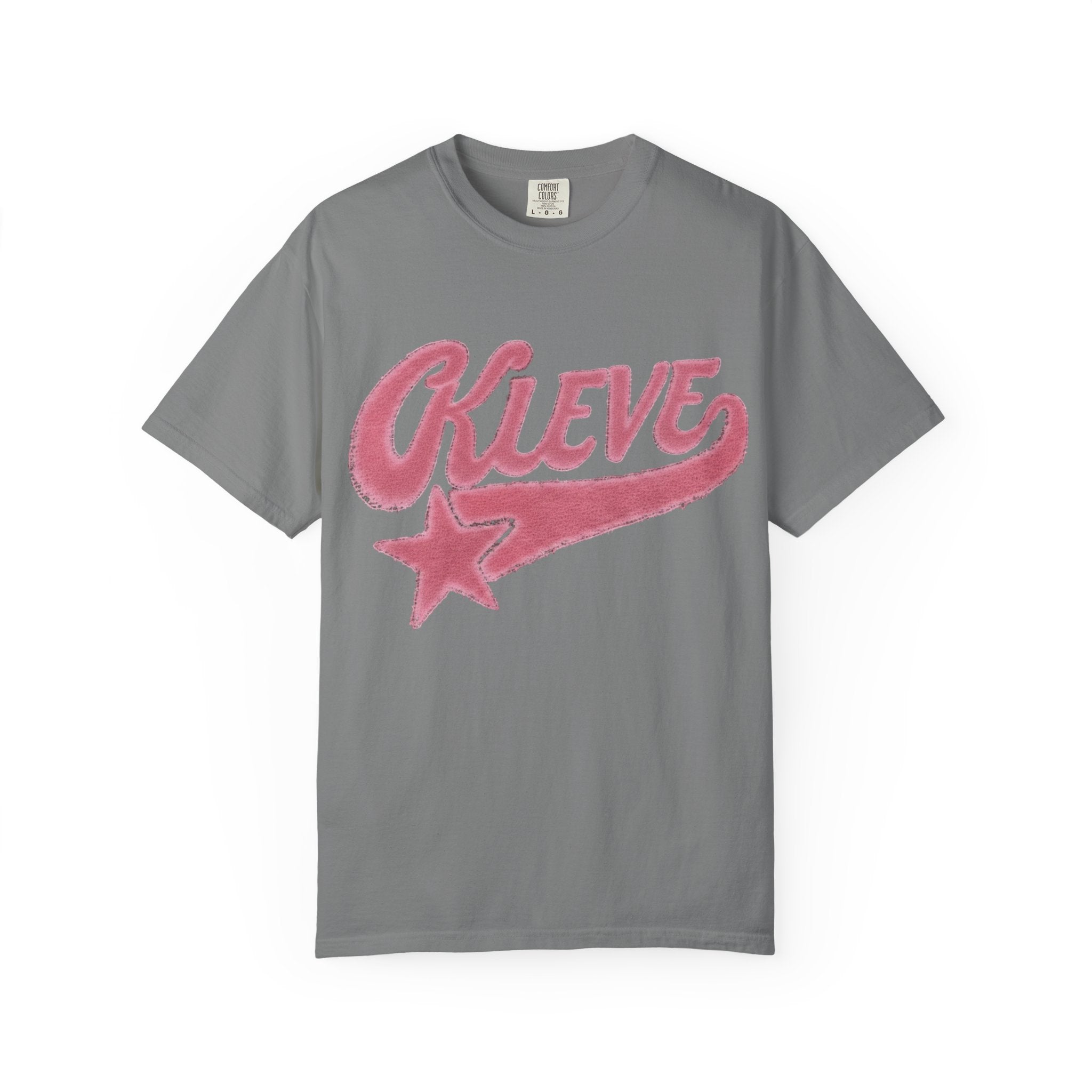 Kleve Retro Script Star T-Shirt