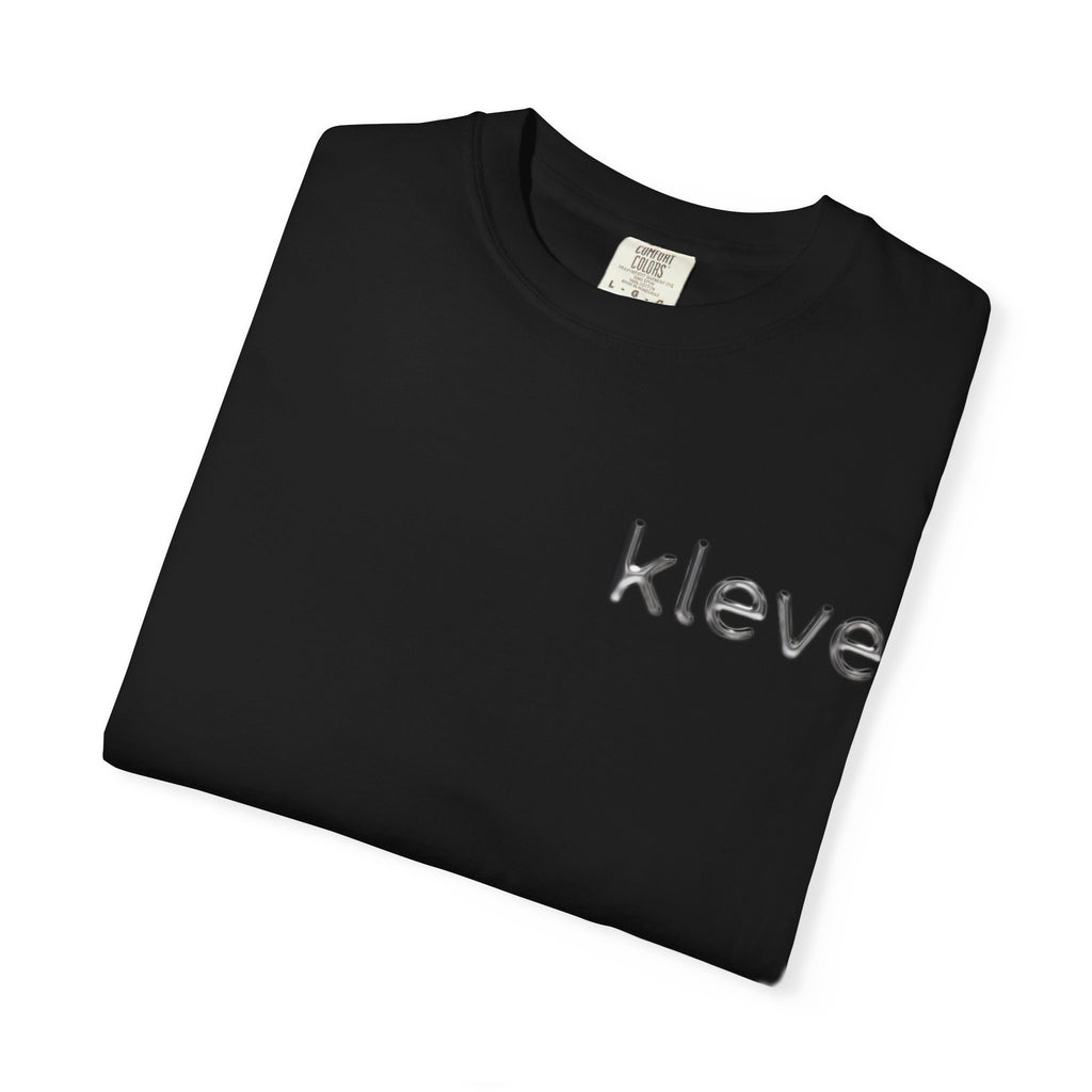 Kleve Minimal Logo T-Shirt — Small Chest Text Tee