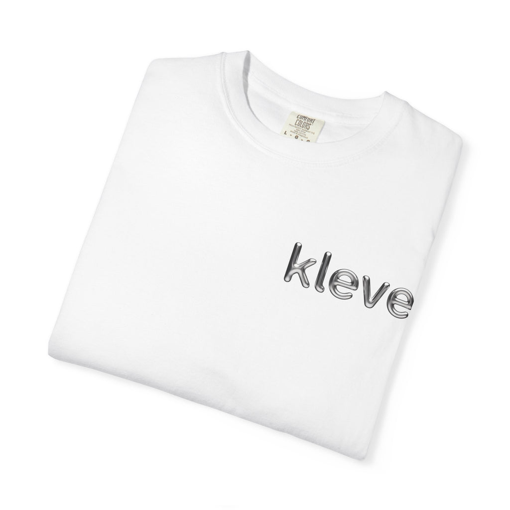 Kleve Minimal Logo T-Shirt — Small Chest Text Tee