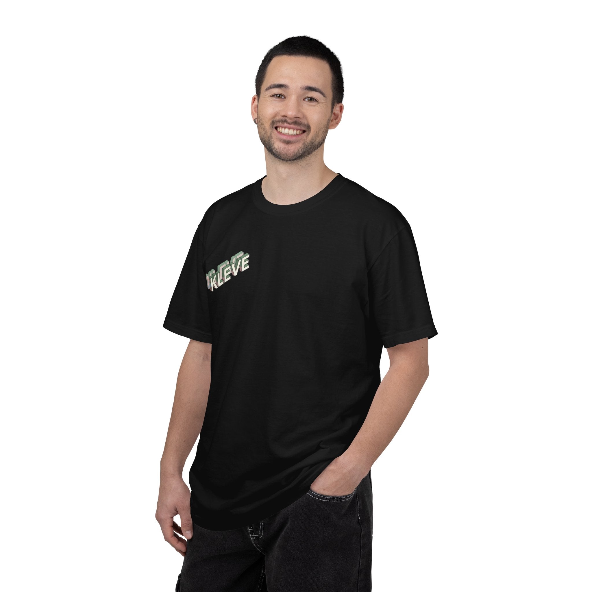 Motivational 'Believe' Tee — Minimal Chest Script Graphic T-Shirt