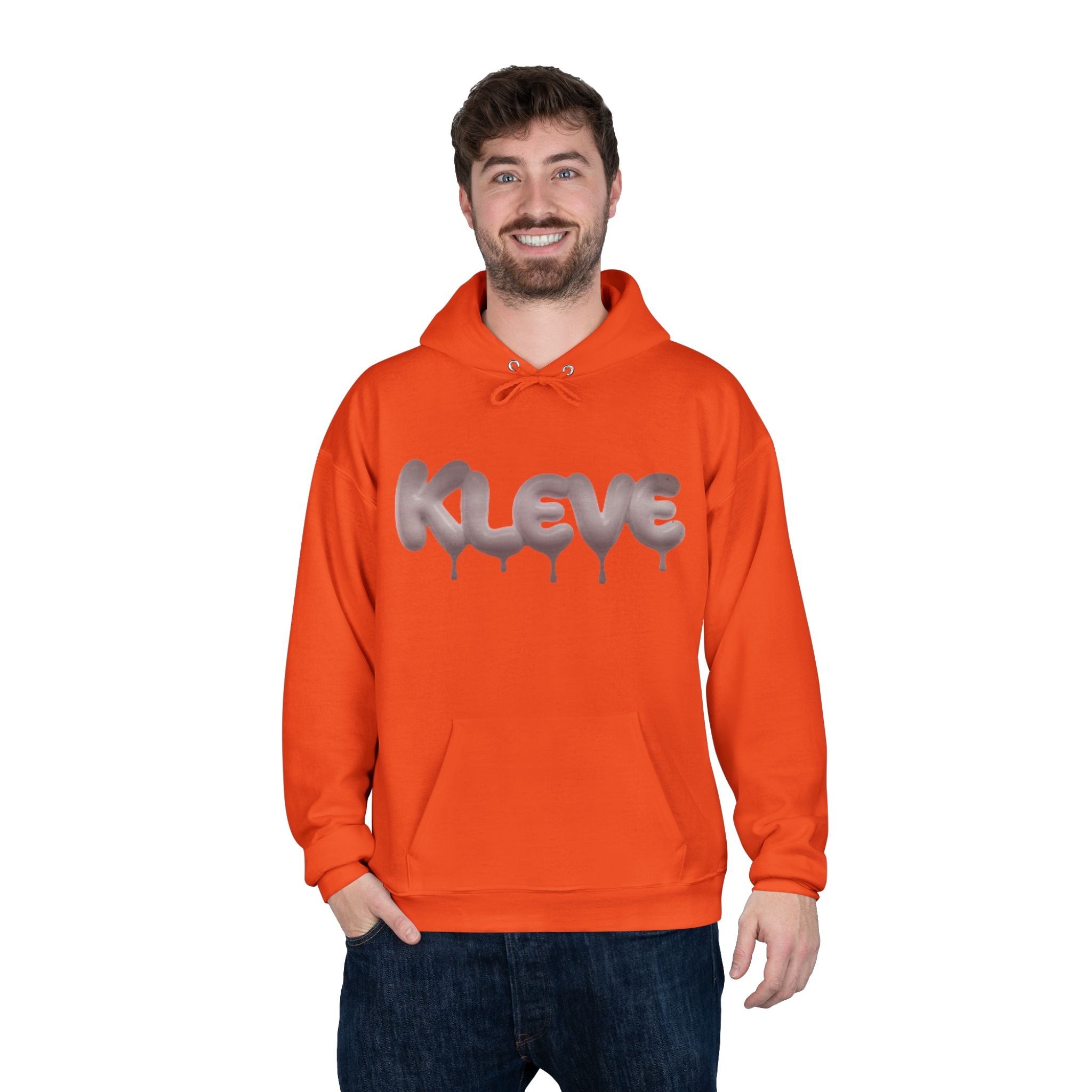 Kleve Drip Logo Hoodie — Streetwear Graphic Pullover