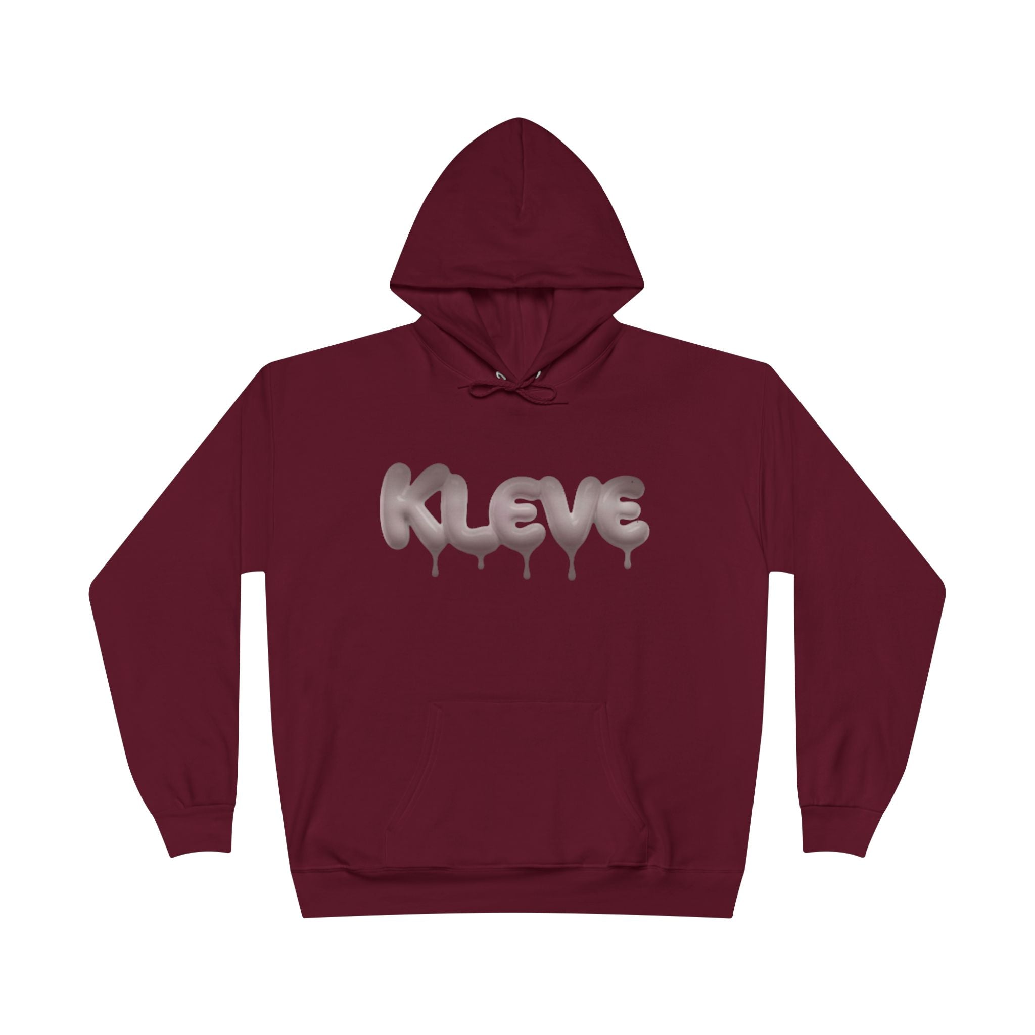 Kleve Drip Logo Hoodie — Streetwear Graphic Pullover
