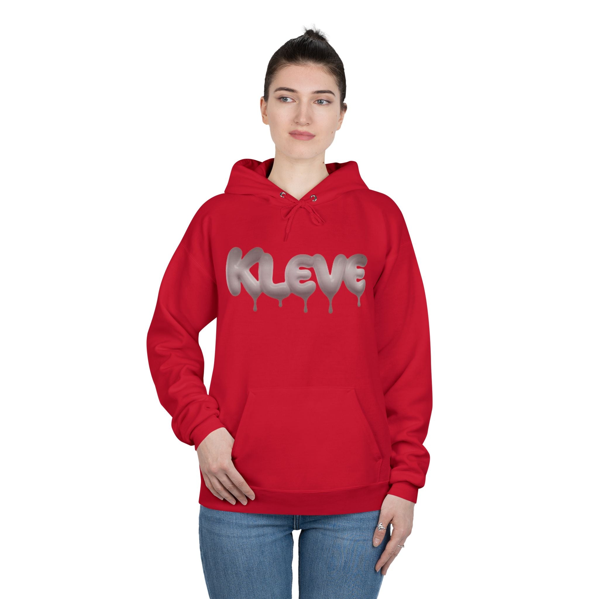 Kleve Drip Logo Hoodie — Streetwear Graphic Pullover