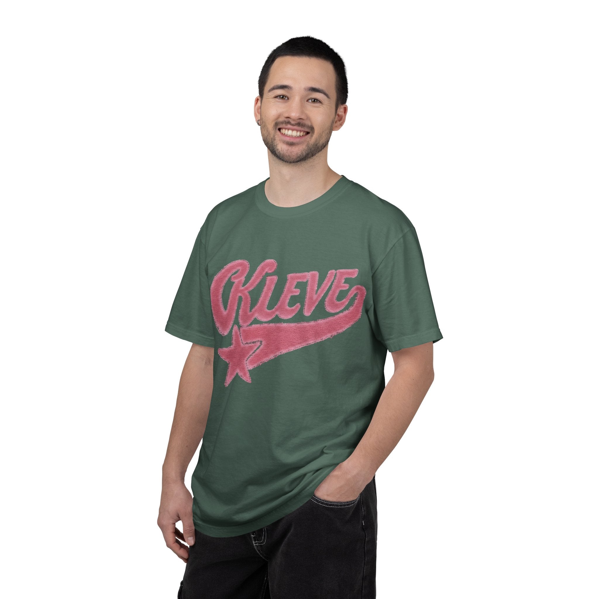 Kleve Retro Script Star T-Shirt