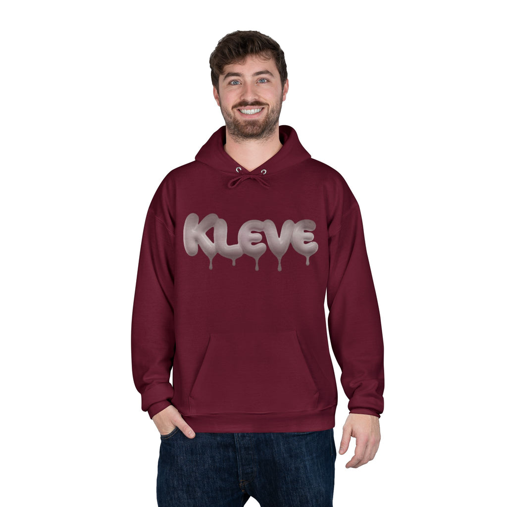 Kleve Drip Logo Hoodie — Streetwear Graphic Pullover