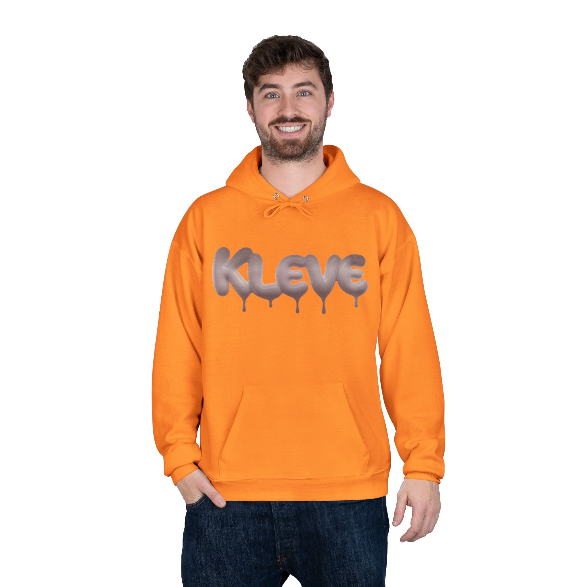 Kleve Drip Logo Hoodie — Streetwear Graphic Pullover