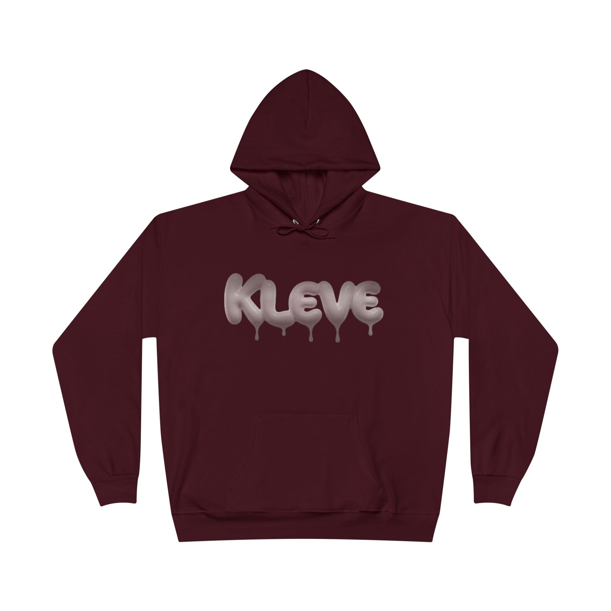 Kleve Drip Logo Hoodie — Streetwear Graphic Pullover