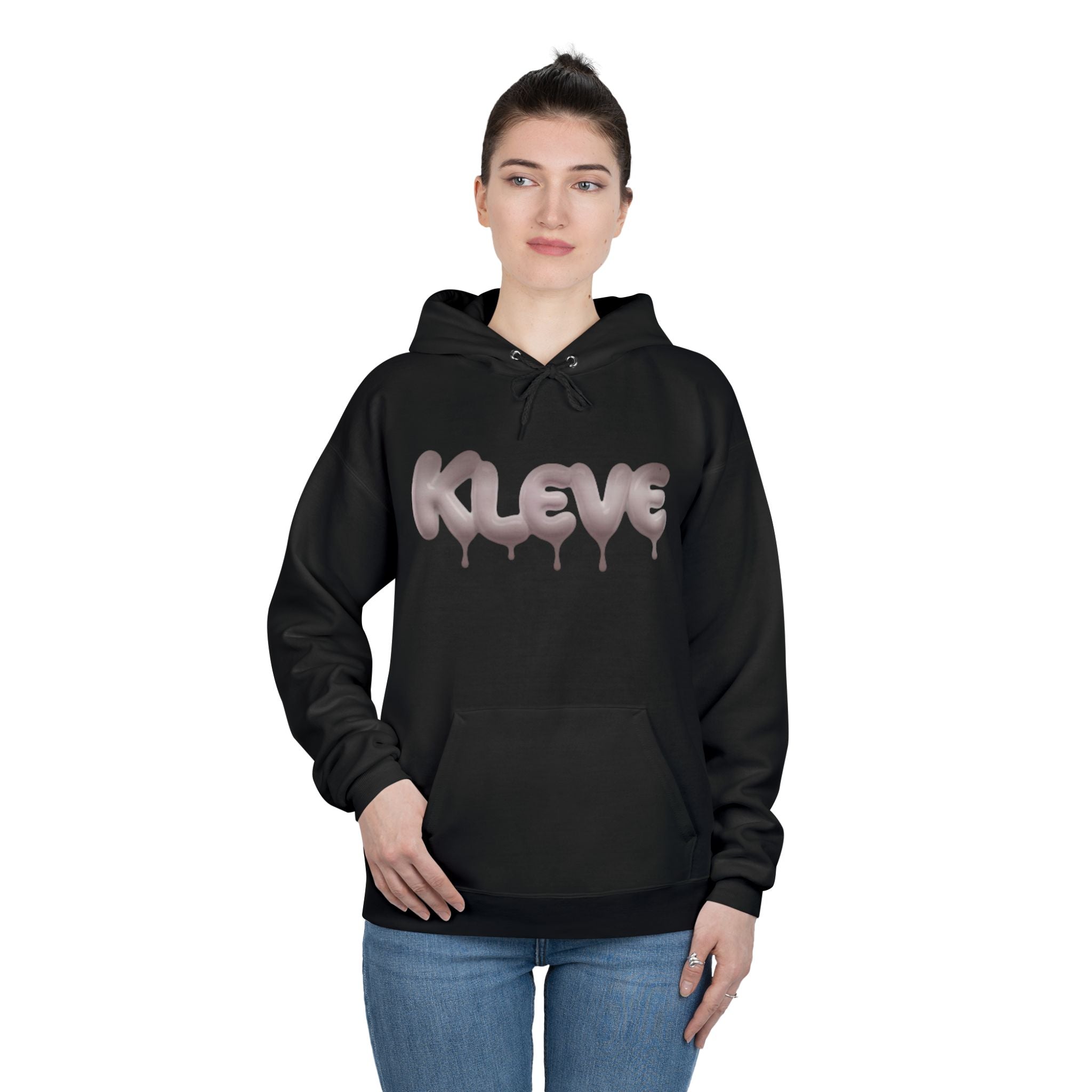 Kleve Drip Logo Hoodie — Streetwear Graphic Pullover
