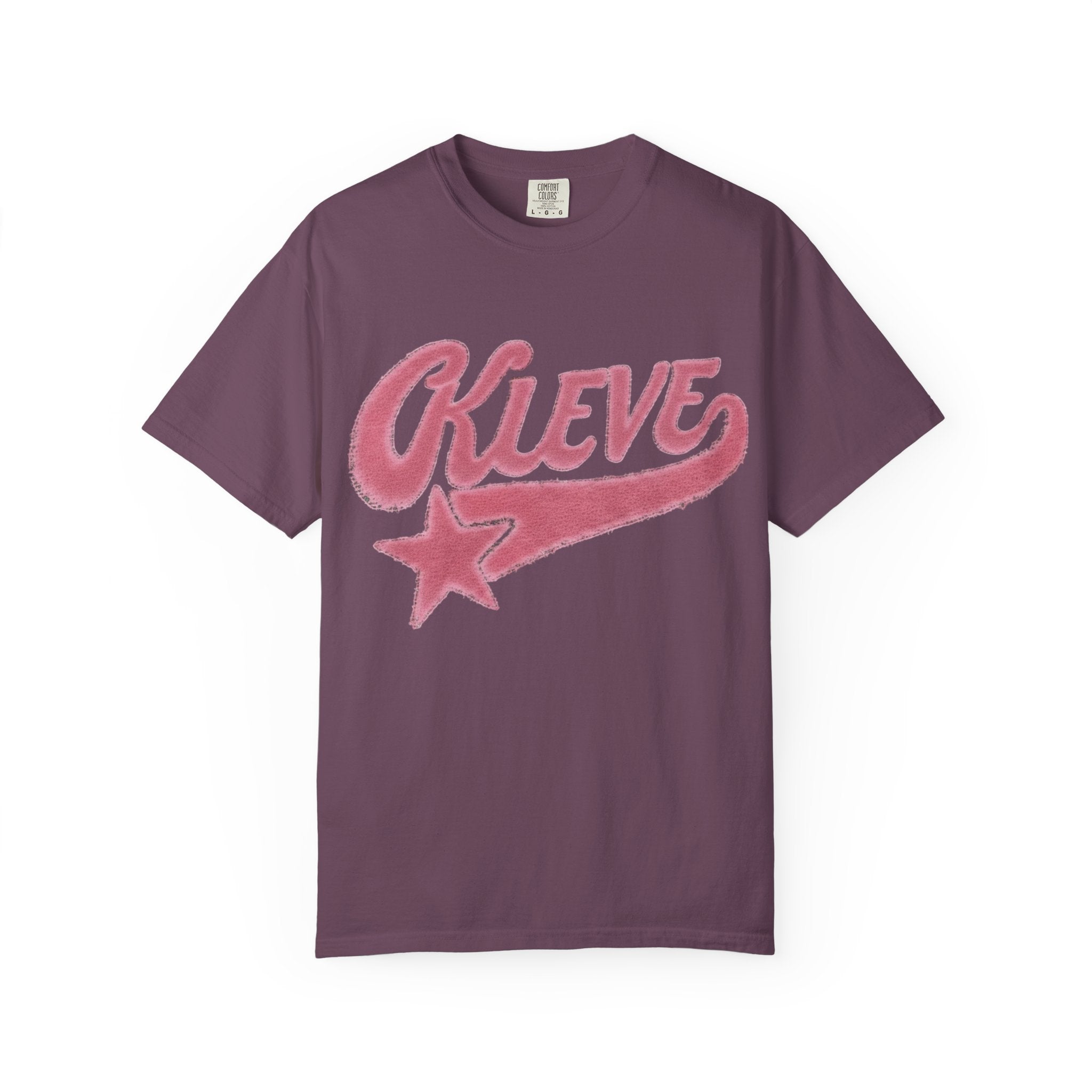 Kleve Retro Script Star T-Shirt
