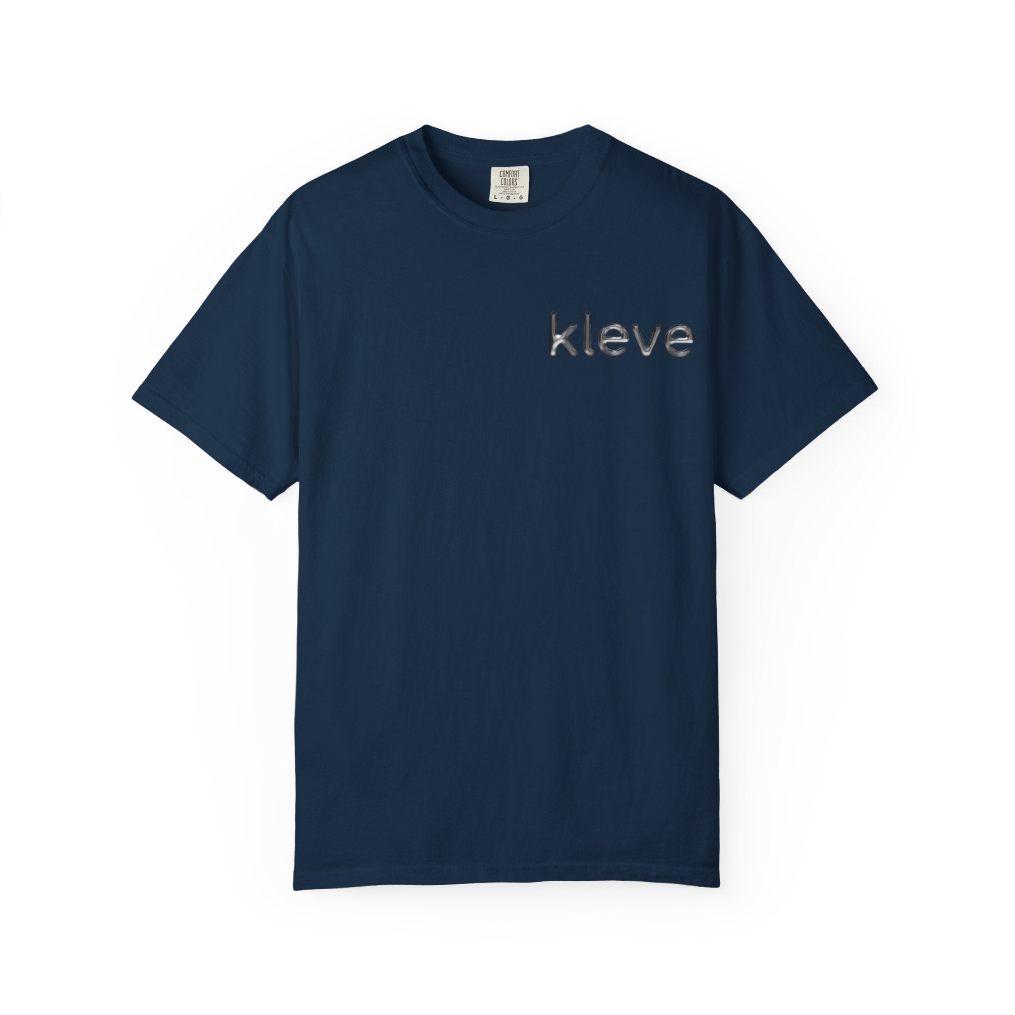 Kleve Minimal Logo T-Shirt — Small Chest Text Tee