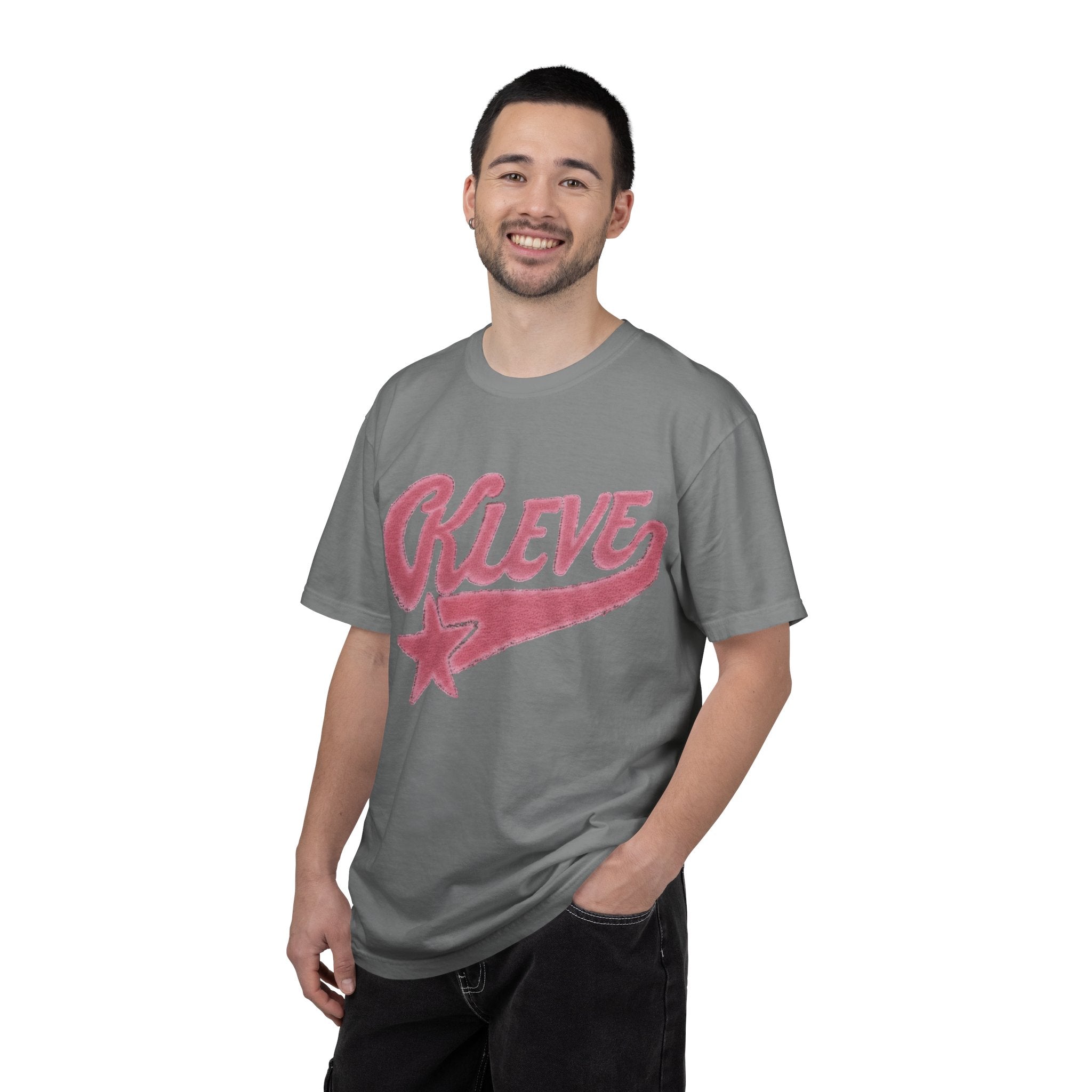 Kleve Retro Script Star T-Shirt