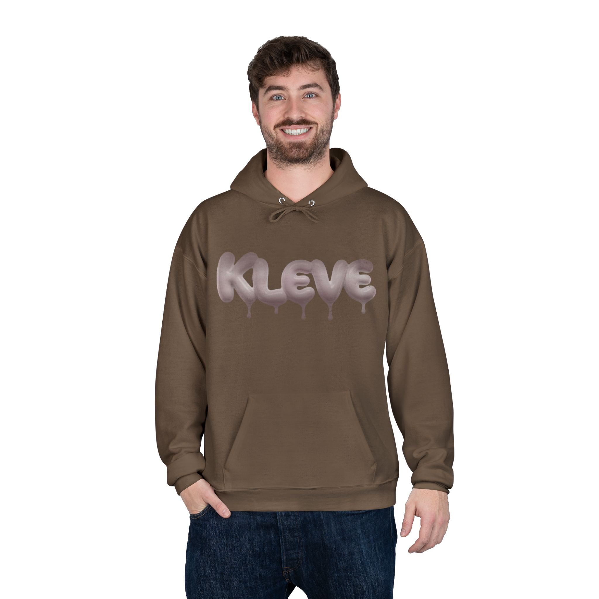 Kleve Drip Logo Hoodie — Streetwear Graphic Pullover