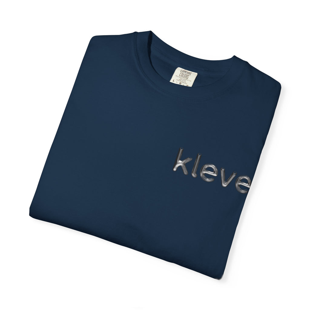 Kleve Minimal Logo T-Shirt — Small Chest Text Tee