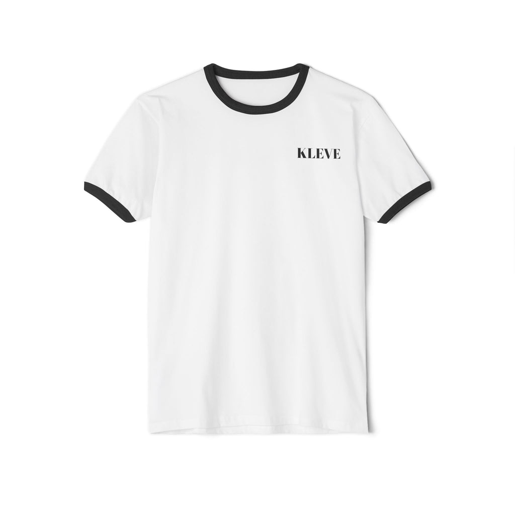 KIEVE Minimal Logo Ringer T-Shirt