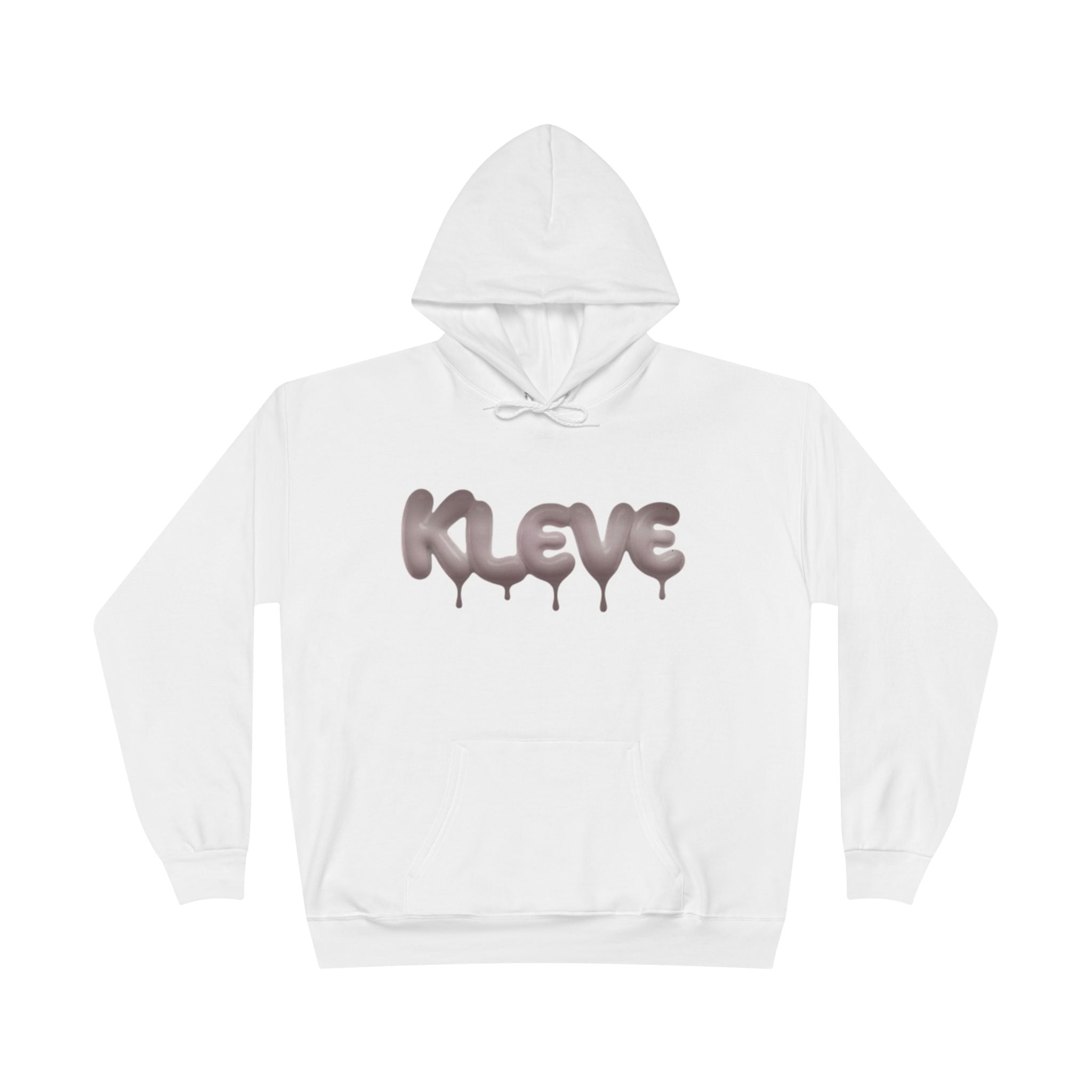 Kleve Drip Logo Hoodie — Streetwear Graphic Pullover