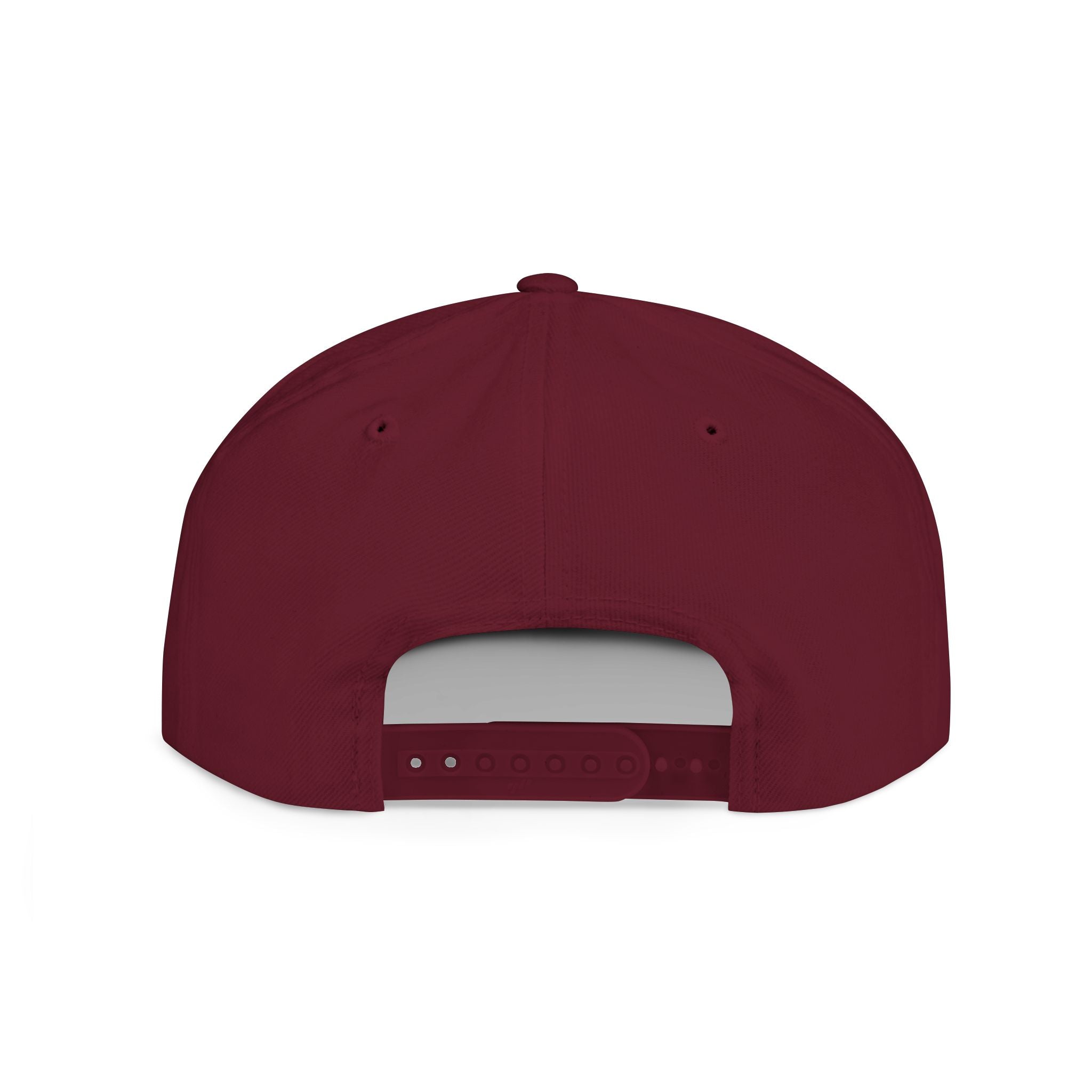 Snapback Hat — Minimal 'KLEVE' Embroidered Flat Bill Cap