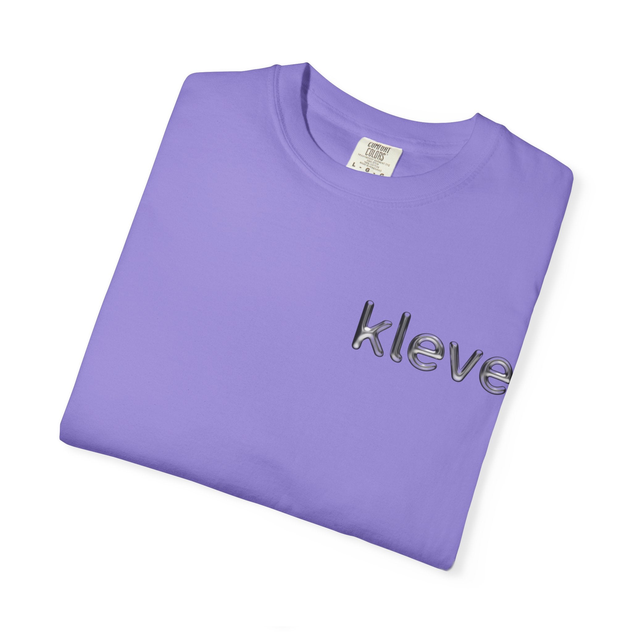 Kleve Minimal Logo T-Shirt — Small Chest Text Tee