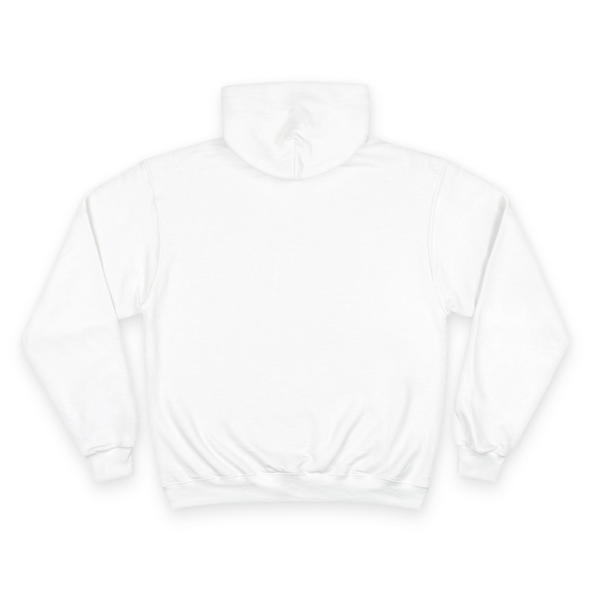Ricche Gothic Hoodie — White Champion Logo Pullover