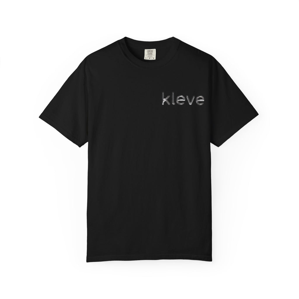Kleve Minimal Logo T-Shirt — Small Chest Text Tee