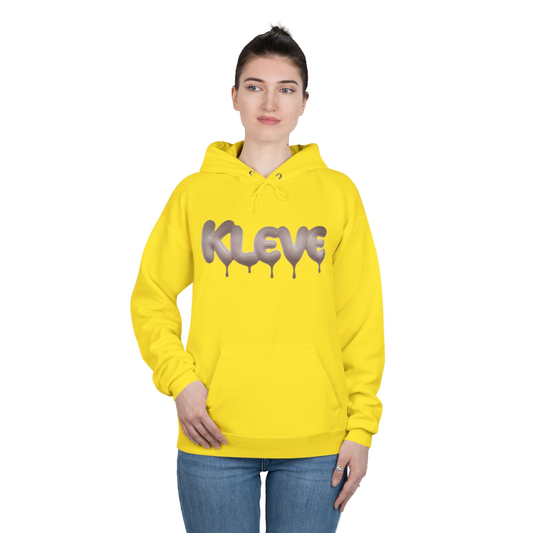 Kleve Drip Logo Hoodie — Streetwear Graphic Pullover