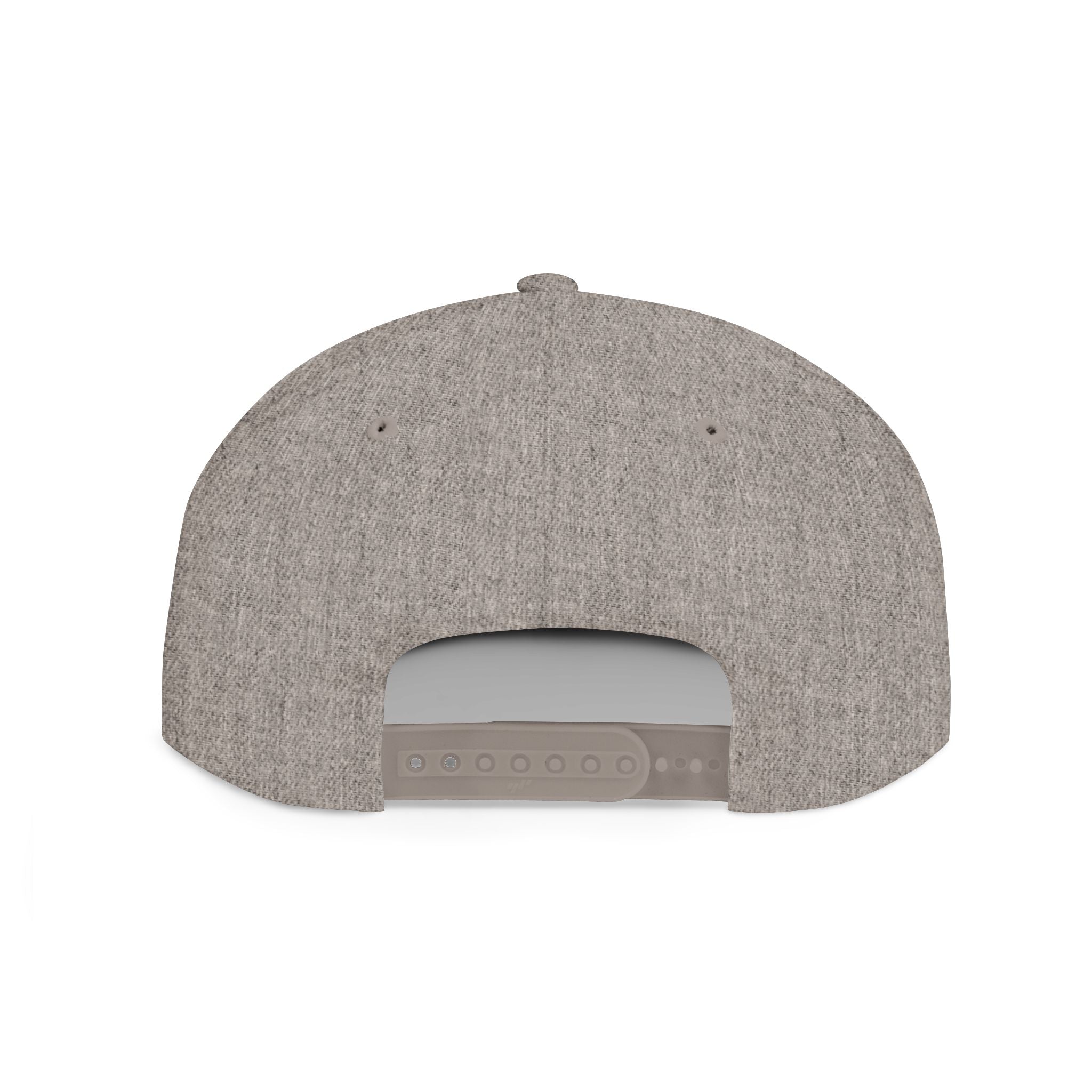 Snapback Hat — Minimal 'KLEVE' Embroidered Flat Bill Cap