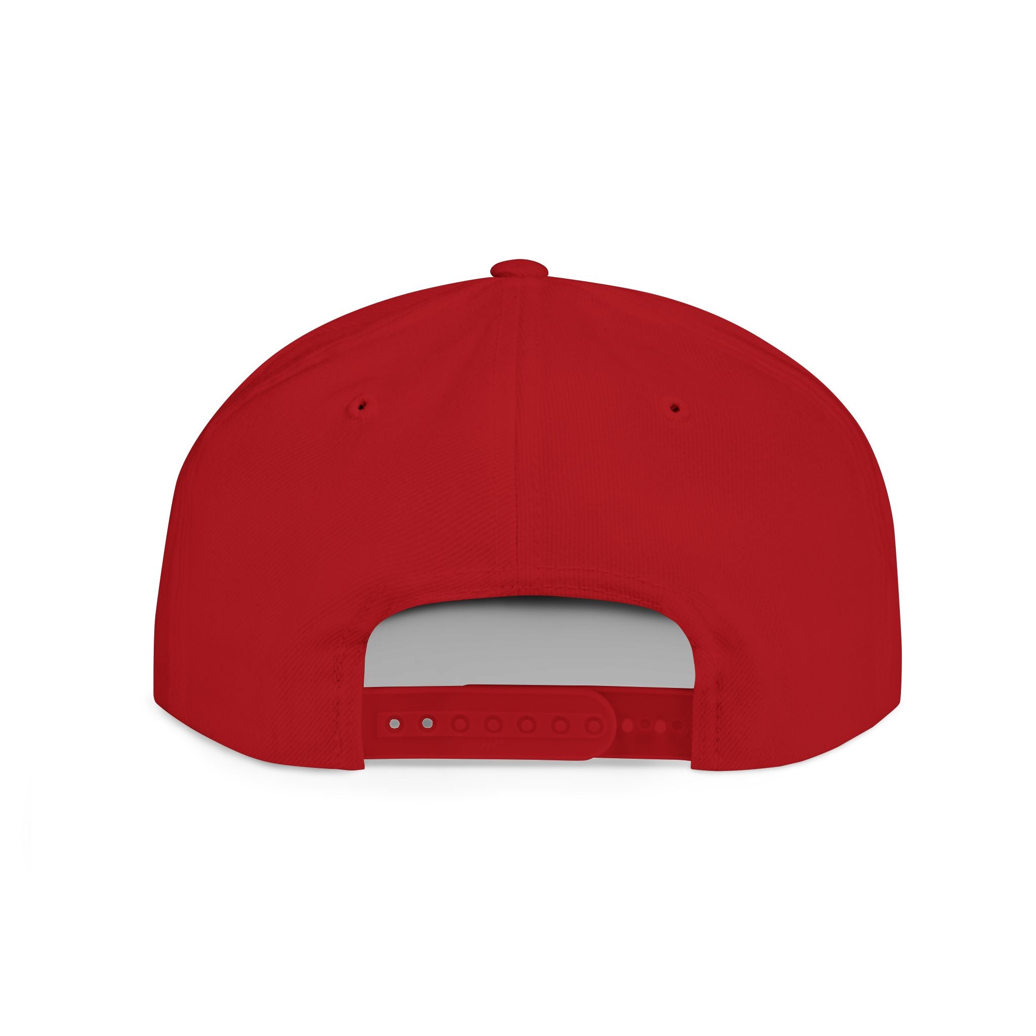 Snapback Hat — Minimal 'KLEVE' Embroidered Flat Bill Cap