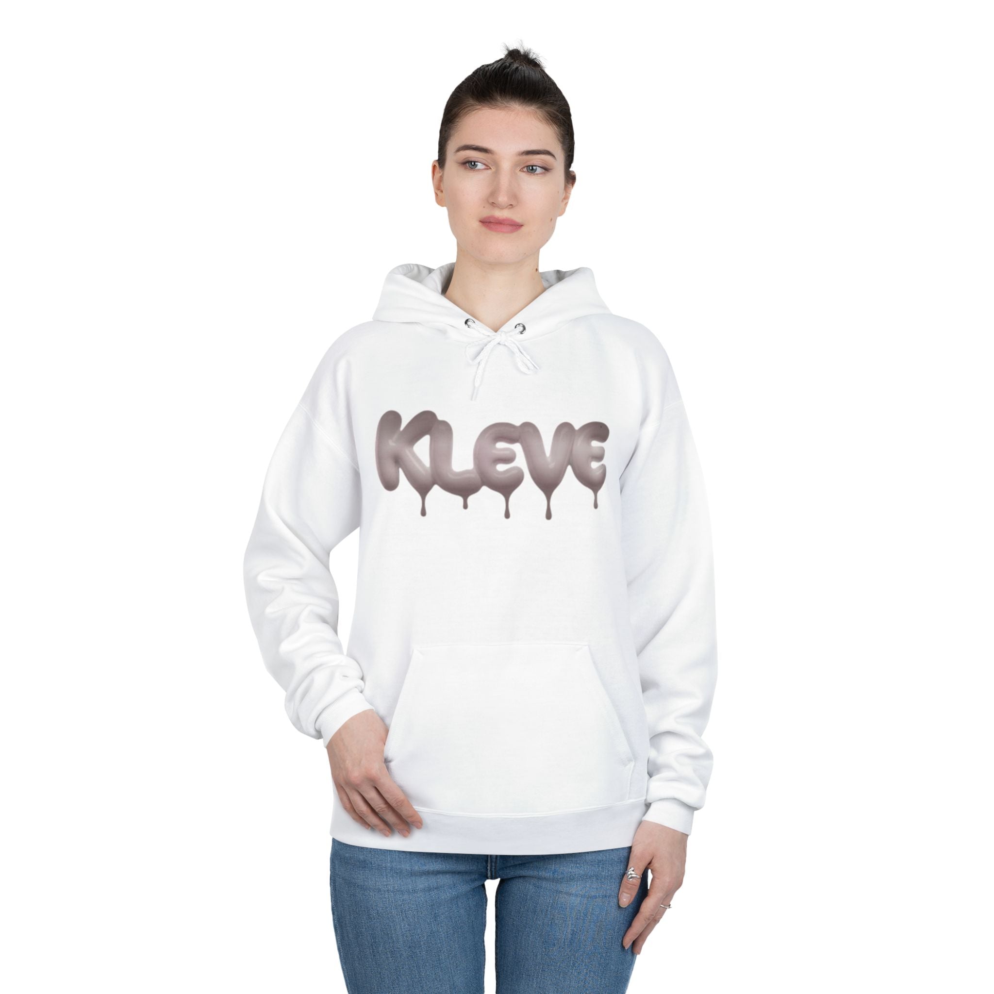 Kleve Drip Logo Hoodie — Streetwear Graphic Pullover