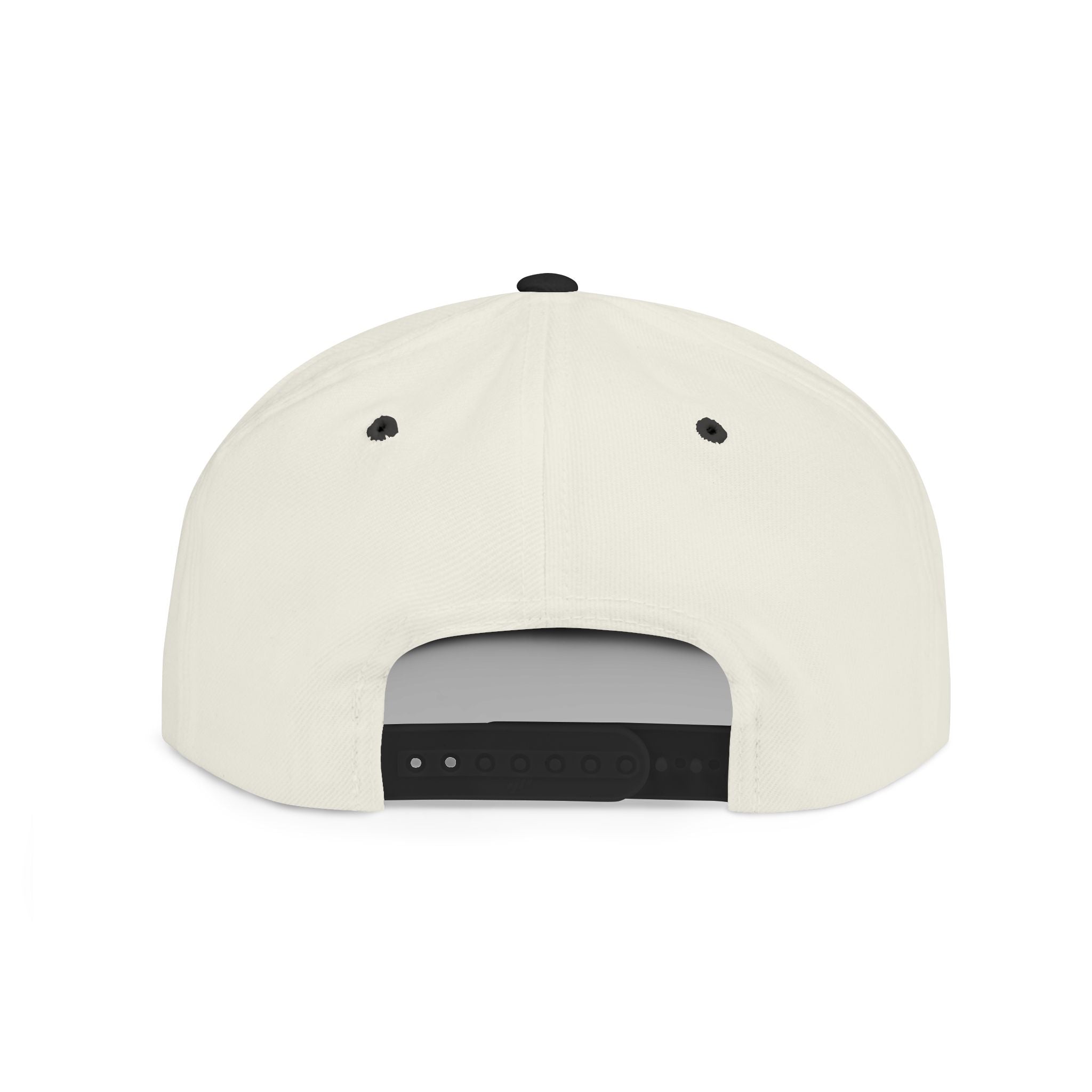 Snapback Hat — Minimal 'KLEVE' Embroidered Flat Bill Cap