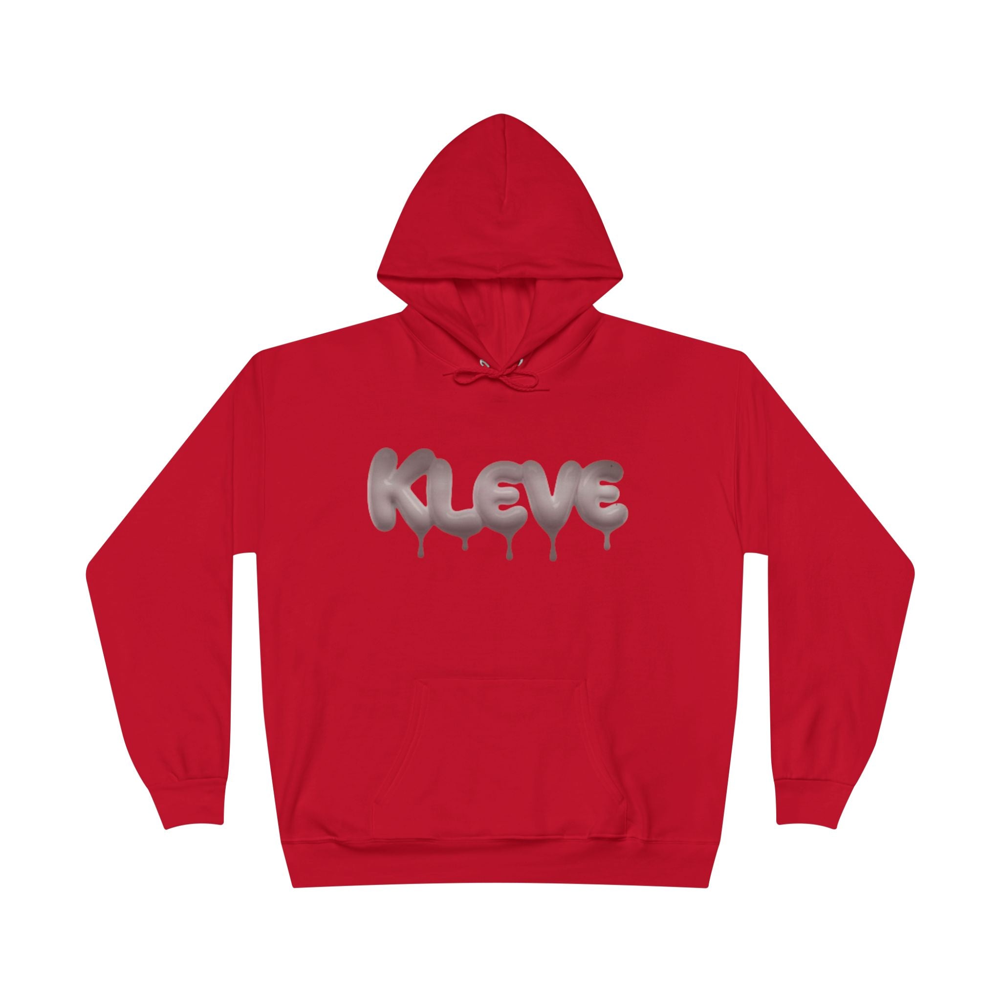 Kleve Drip Logo Hoodie — Streetwear Graphic Pullover