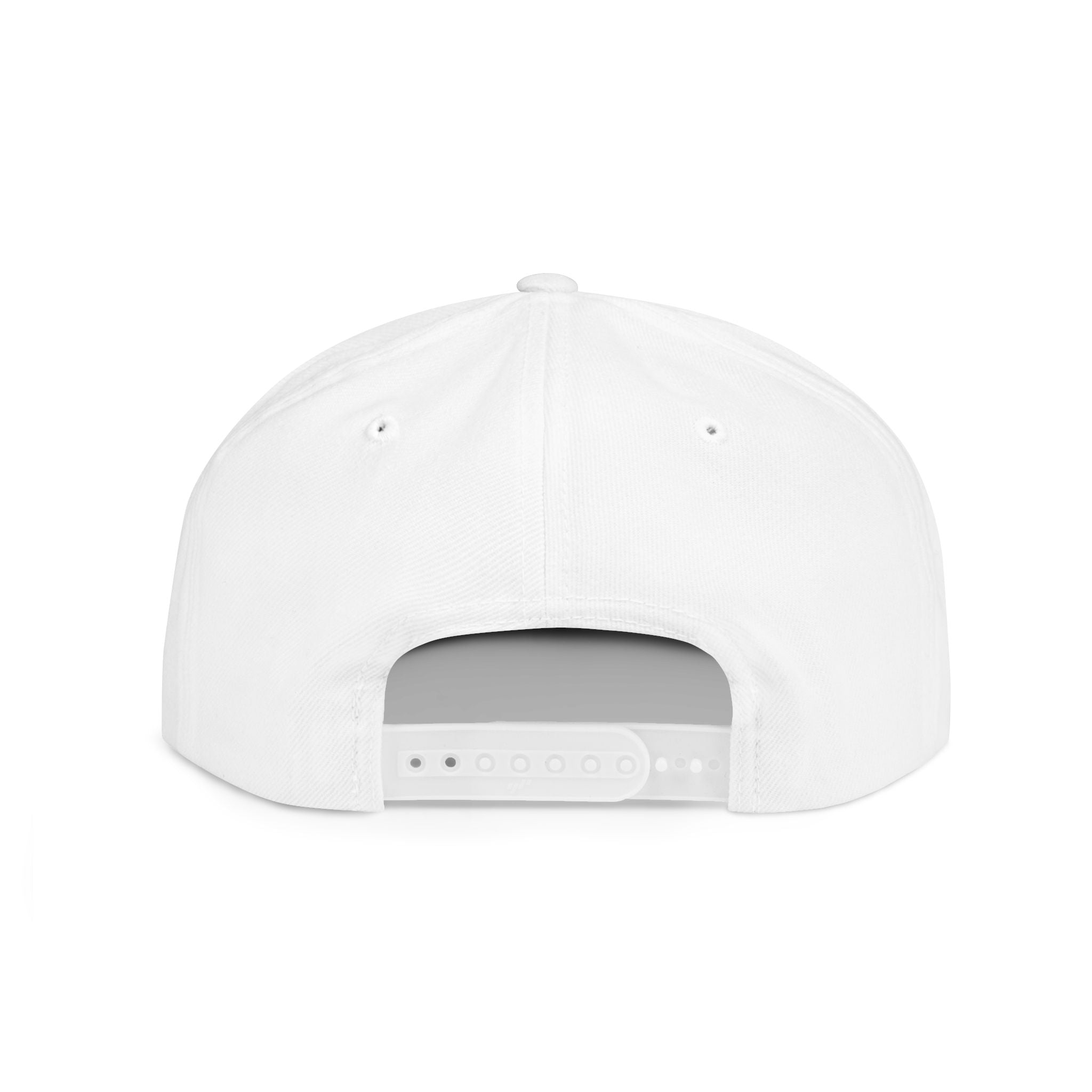 Snapback Hat — Minimal 'KLEVE' Embroidered Flat Bill Cap
