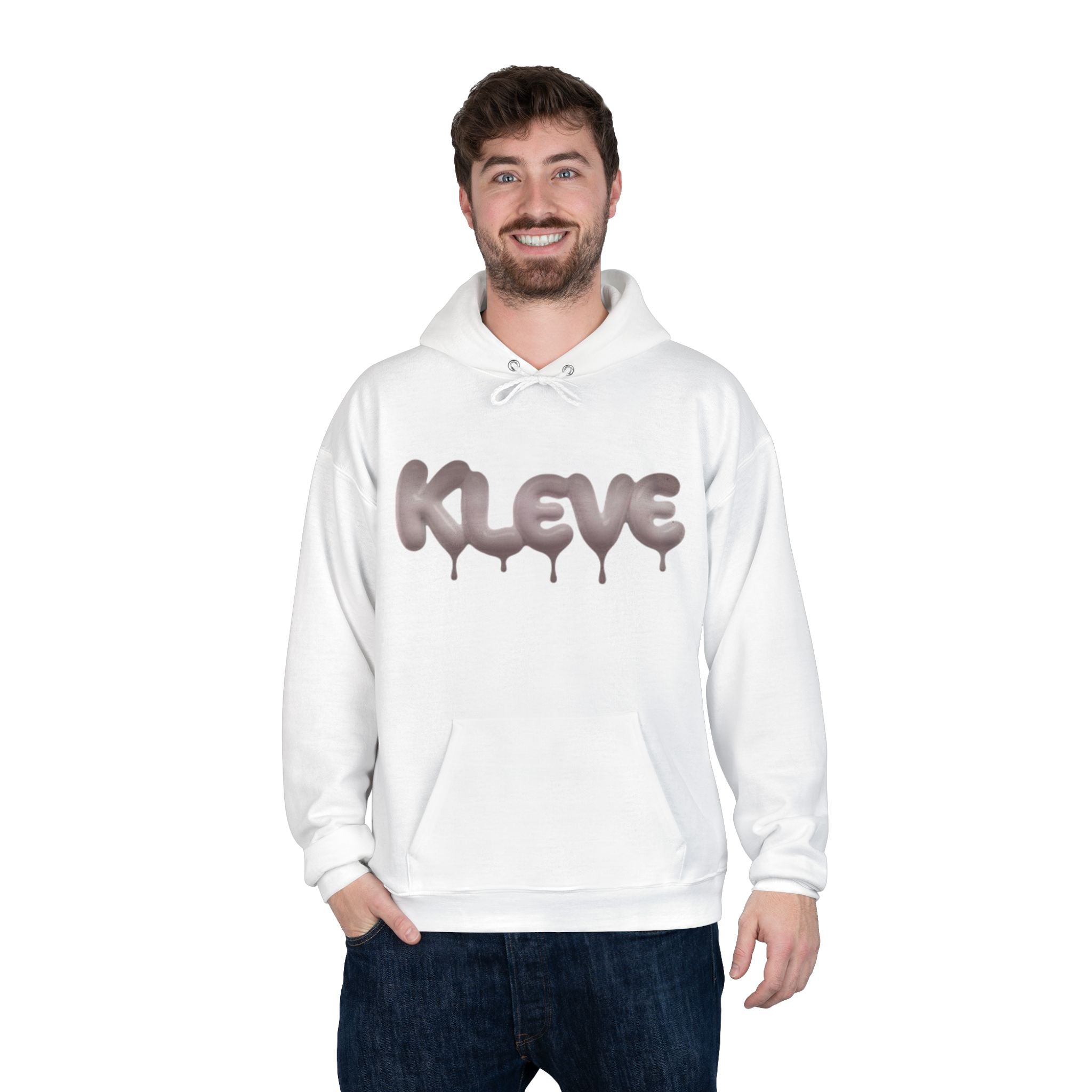 Kleve Drip Logo Hoodie — Streetwear Graphic Pullover