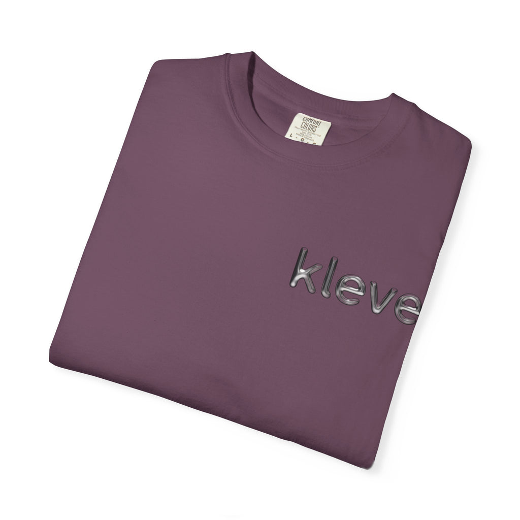 Kleve Minimal Logo T-Shirt — Small Chest Text Tee