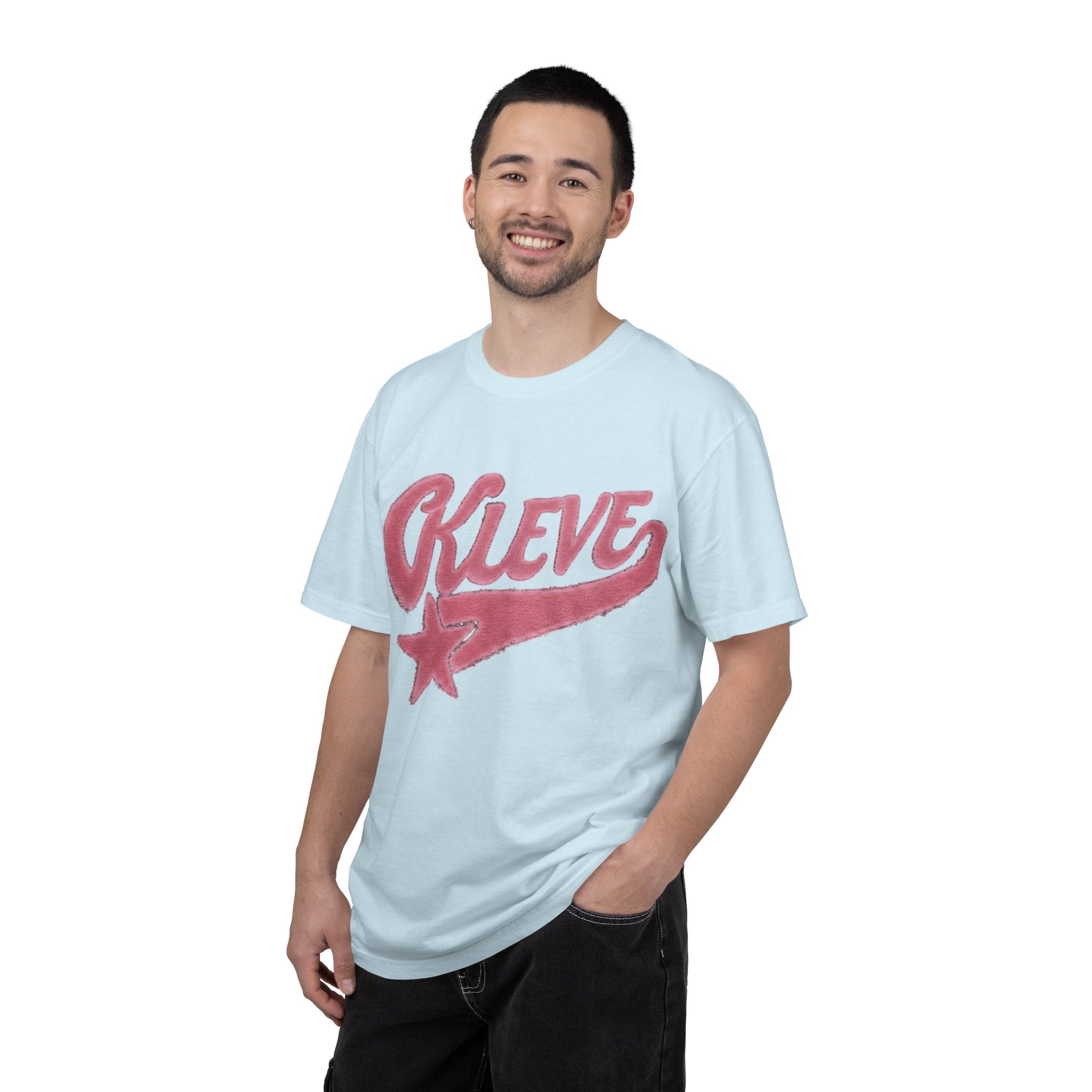 Kleve Retro Script Star T-Shirt