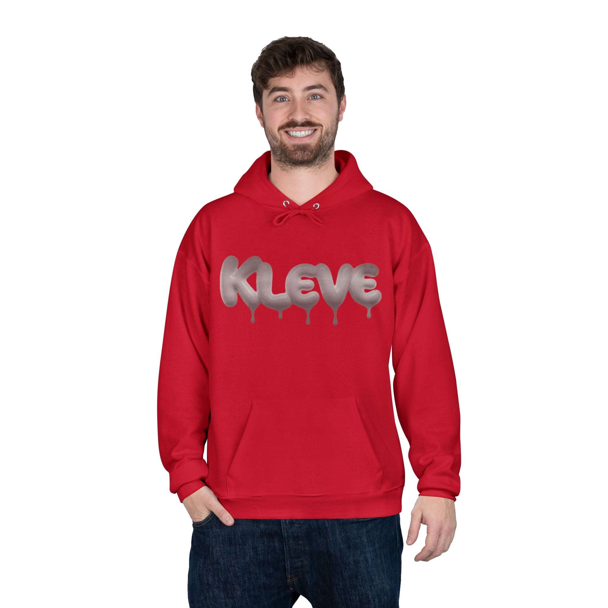 Kleve Drip Logo Hoodie — Streetwear Graphic Pullover